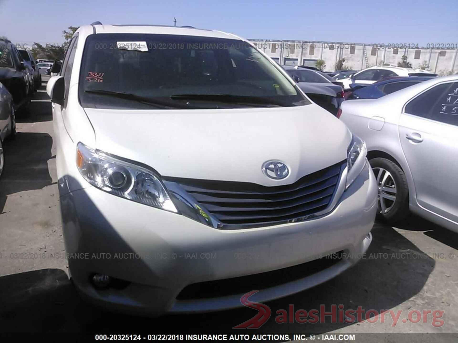 5TDYK3DC3GS759266 2016 Toyota Sienna