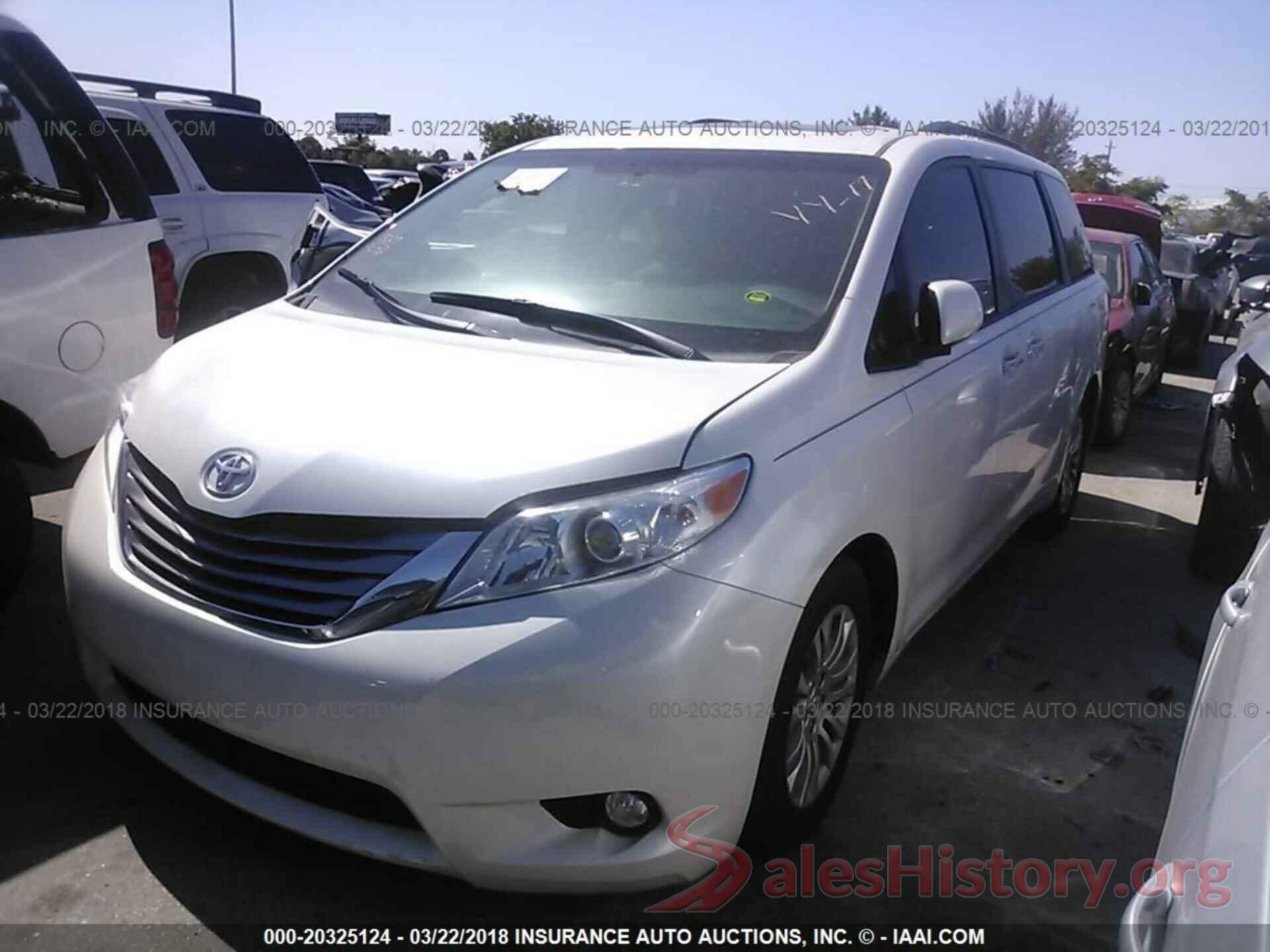 5TDYK3DC3GS759266 2016 Toyota Sienna