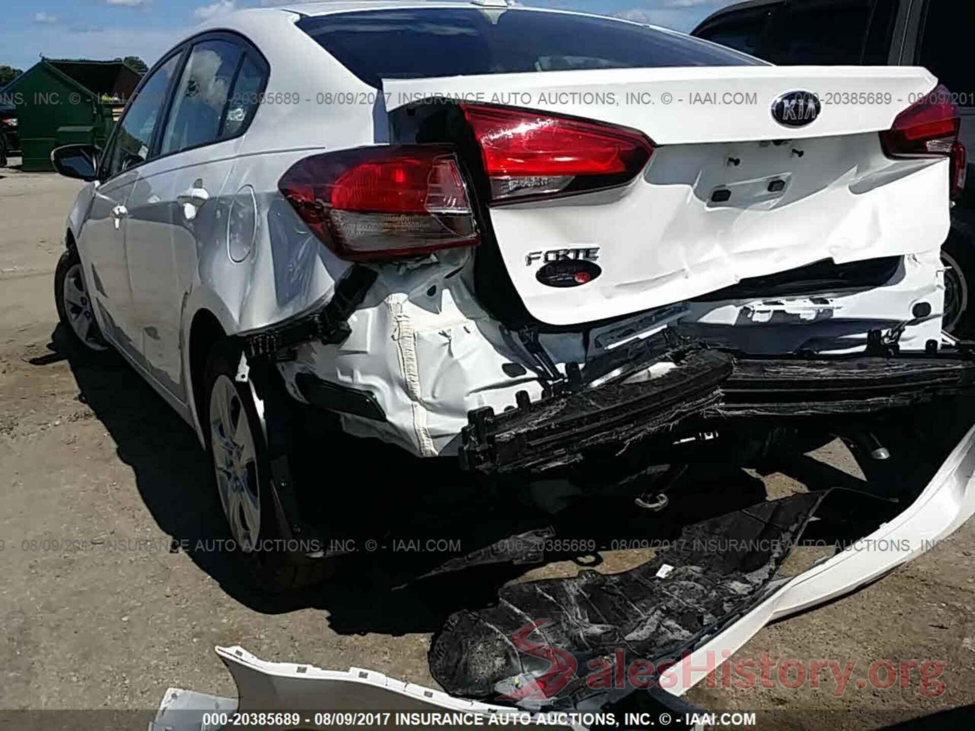 3KPFL4A70HE127192 2017 KIA FORTE