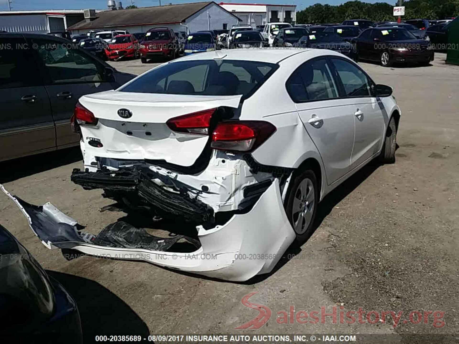 3KPFL4A70HE127192 2017 KIA FORTE