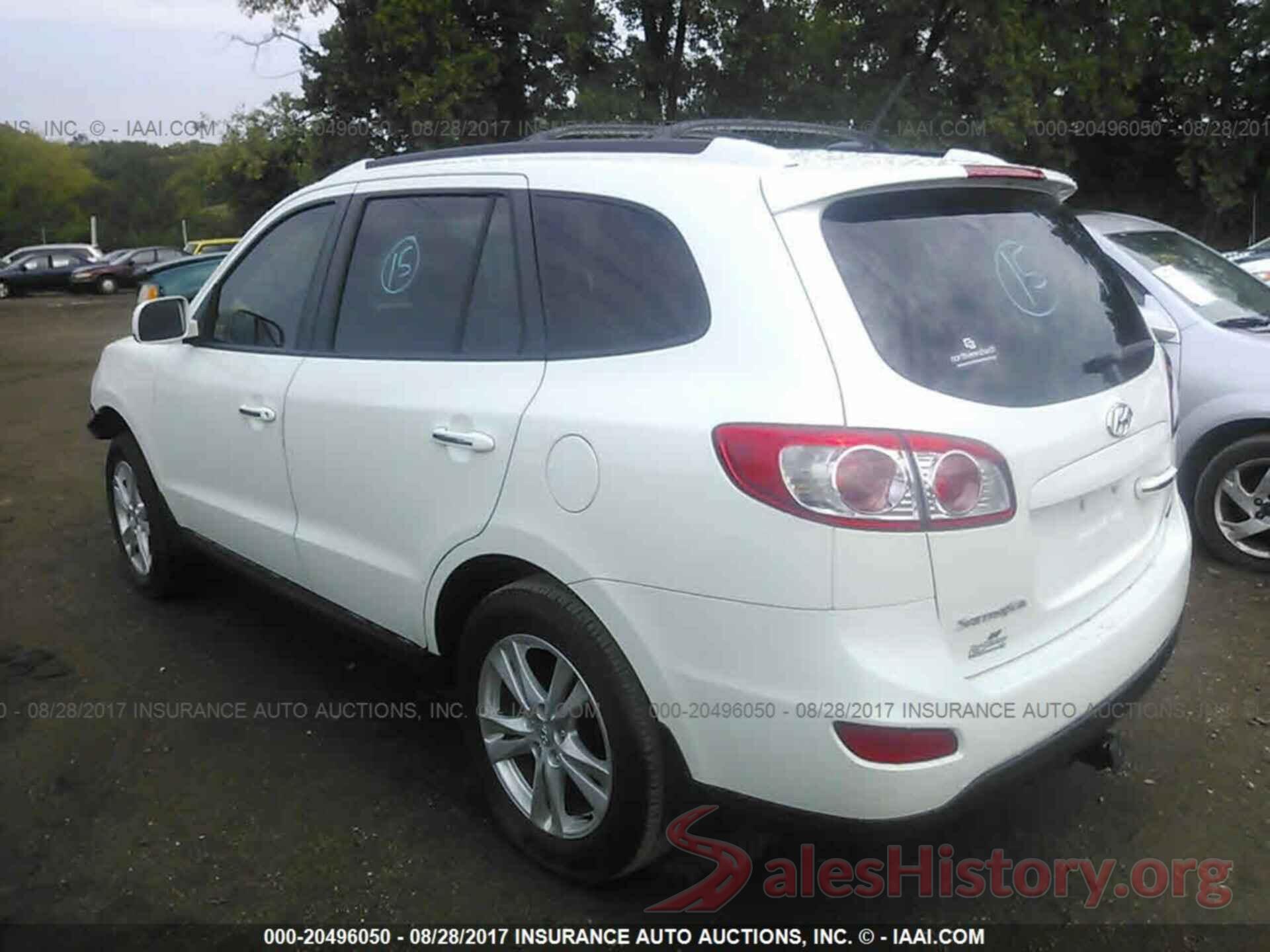 5XYZKDAG5CG094475 2012 Hyundai Santa fe