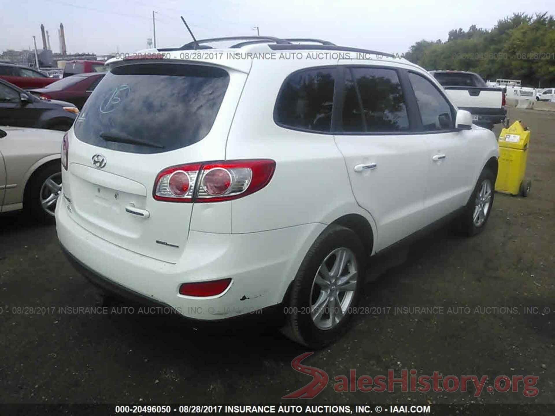 5XYZKDAG5CG094475 2012 Hyundai Santa fe