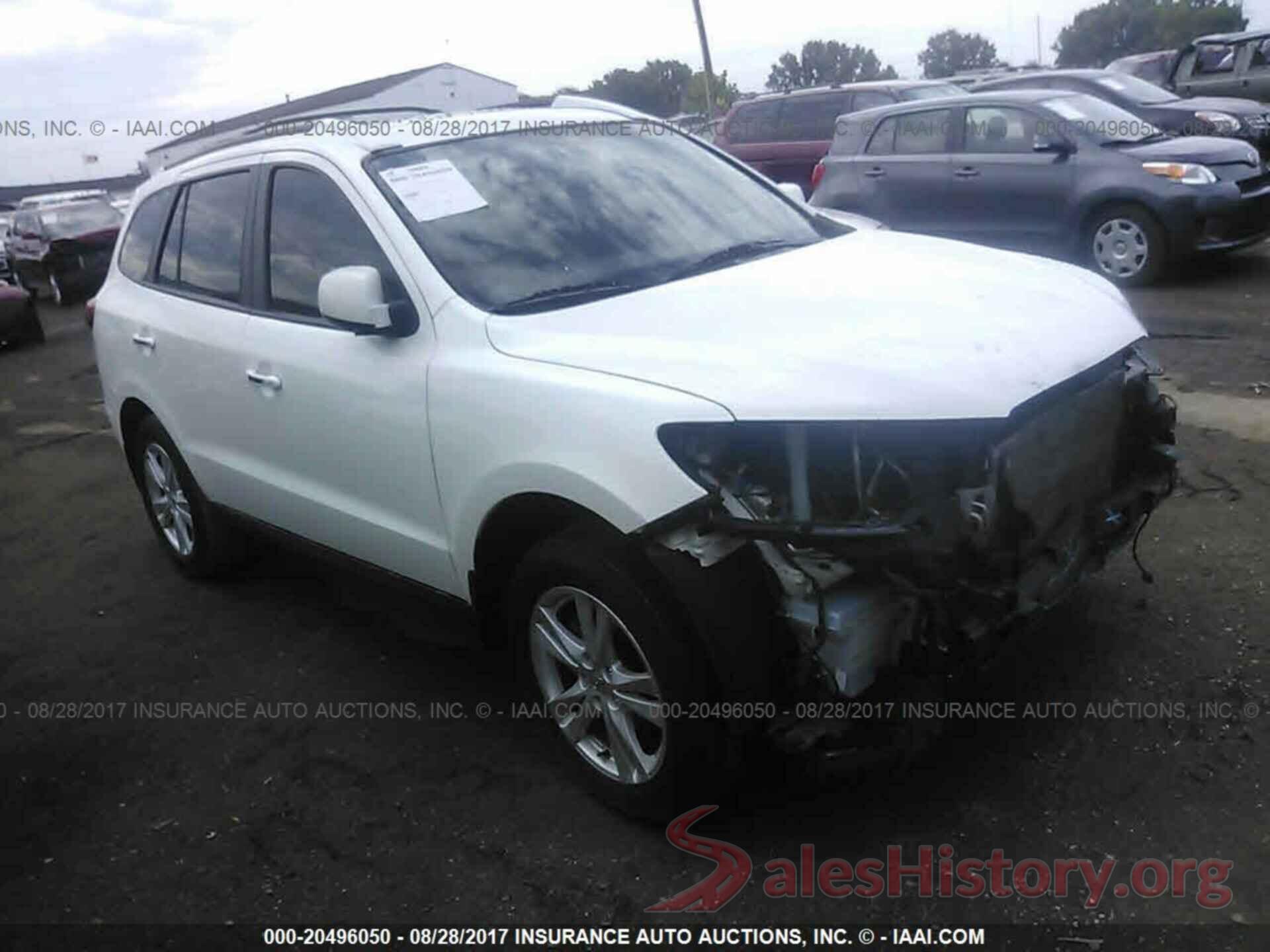 5XYZKDAG5CG094475 2012 Hyundai Santa fe