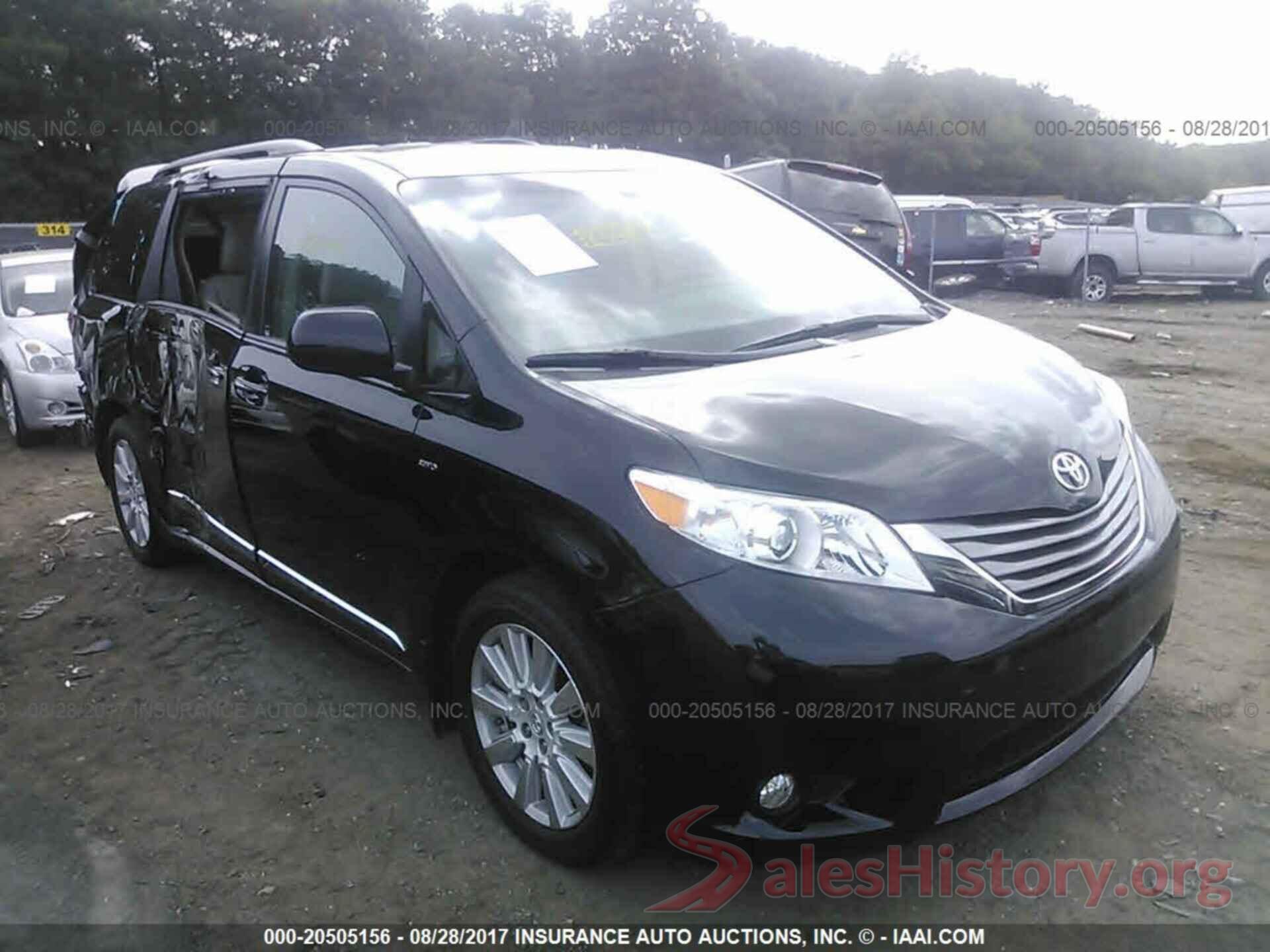 5TDDZ3DC6HS163824 2017 Toyota Sienna