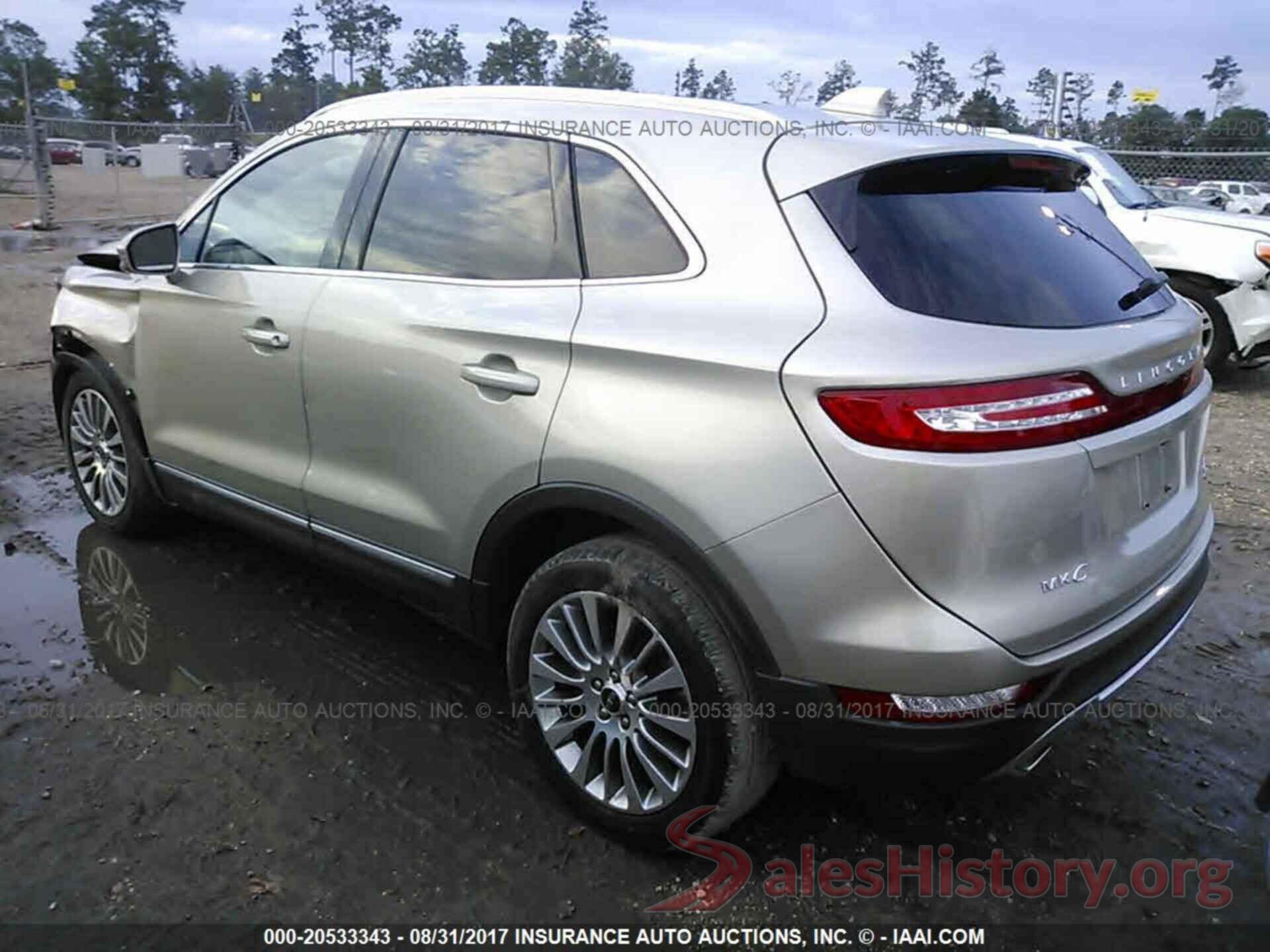 5LMCJ1A98FUJ35430 2015 Lincoln Mkc