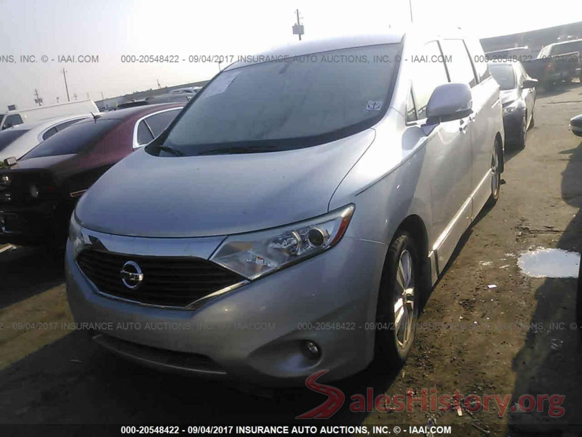 JN8AE2KP5C9044964 2012 Nissan Quest