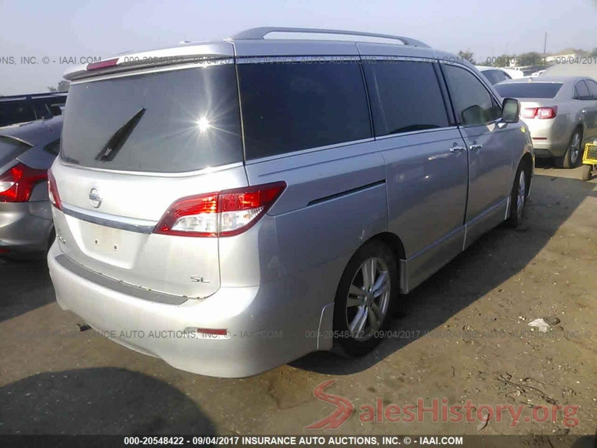 JN8AE2KP5C9044964 2012 Nissan Quest