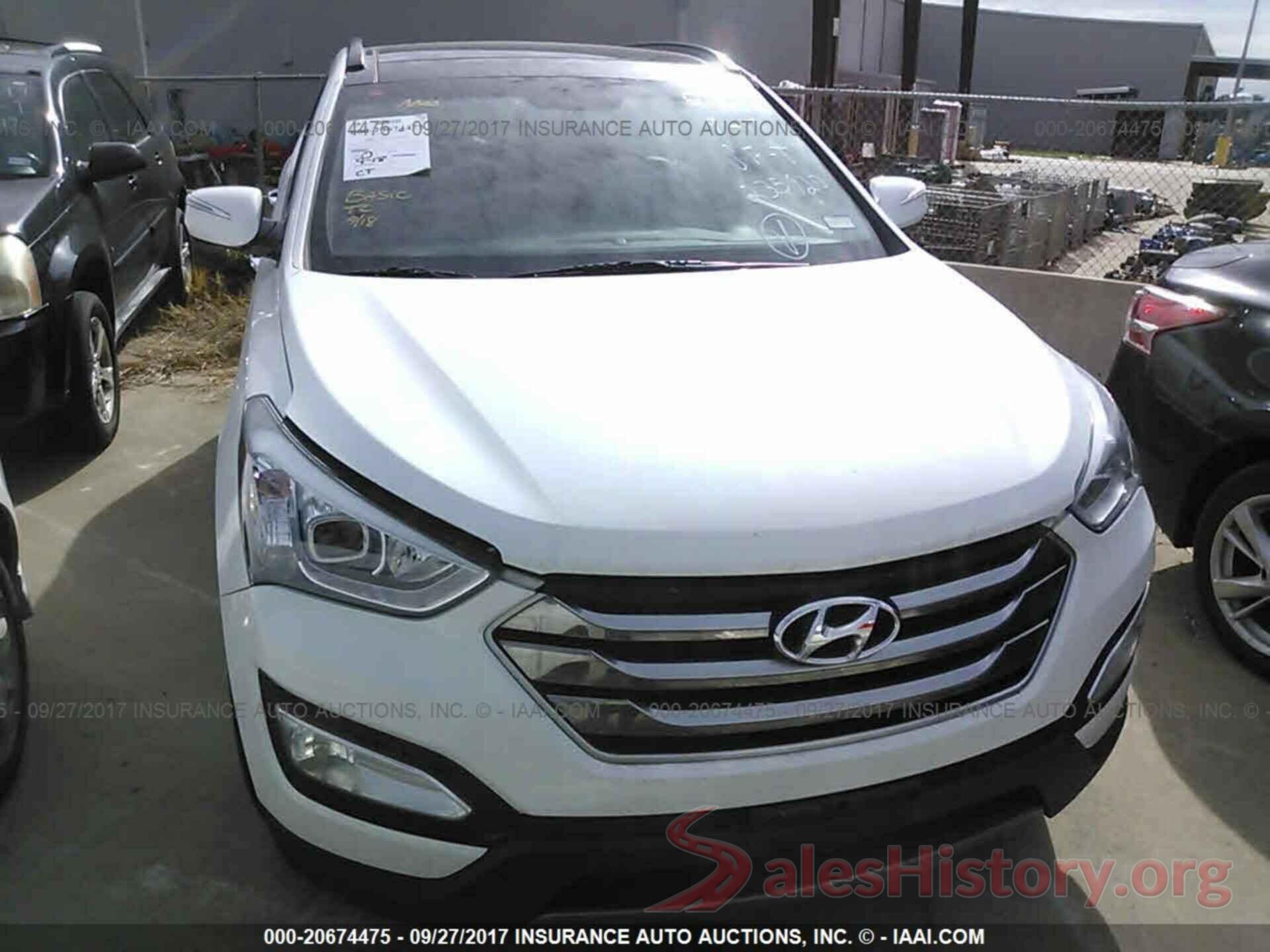 5XYZU3LB2FG235920 2015 Hyundai Santa fe sport