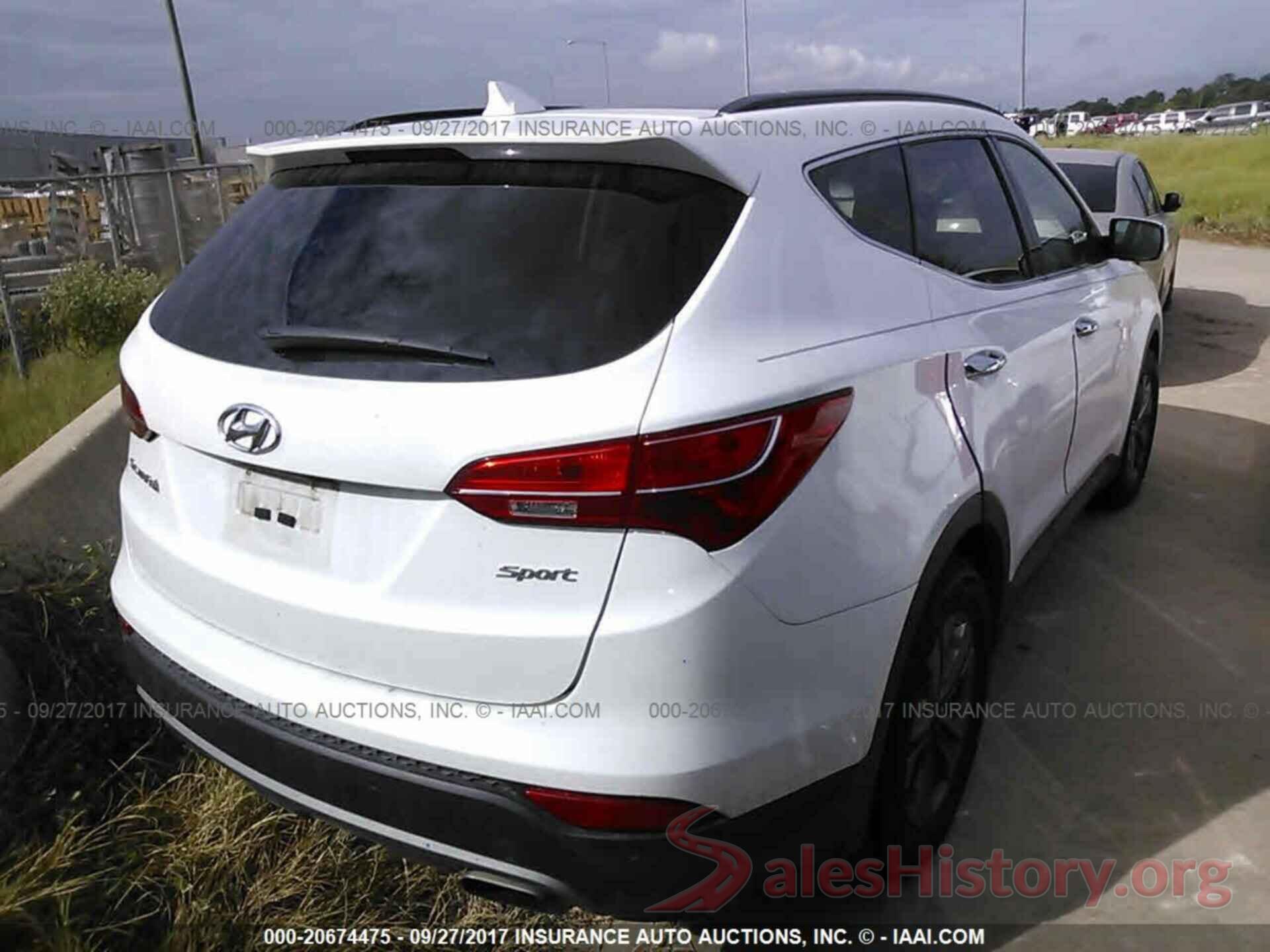 5XYZU3LB2FG235920 2015 Hyundai Santa fe sport