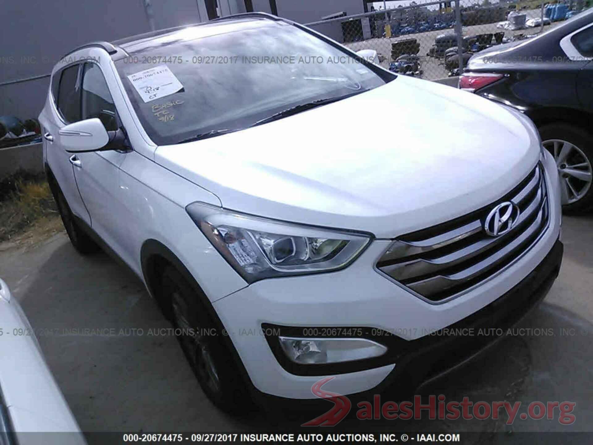 5XYZU3LB2FG235920 2015 Hyundai Santa fe sport