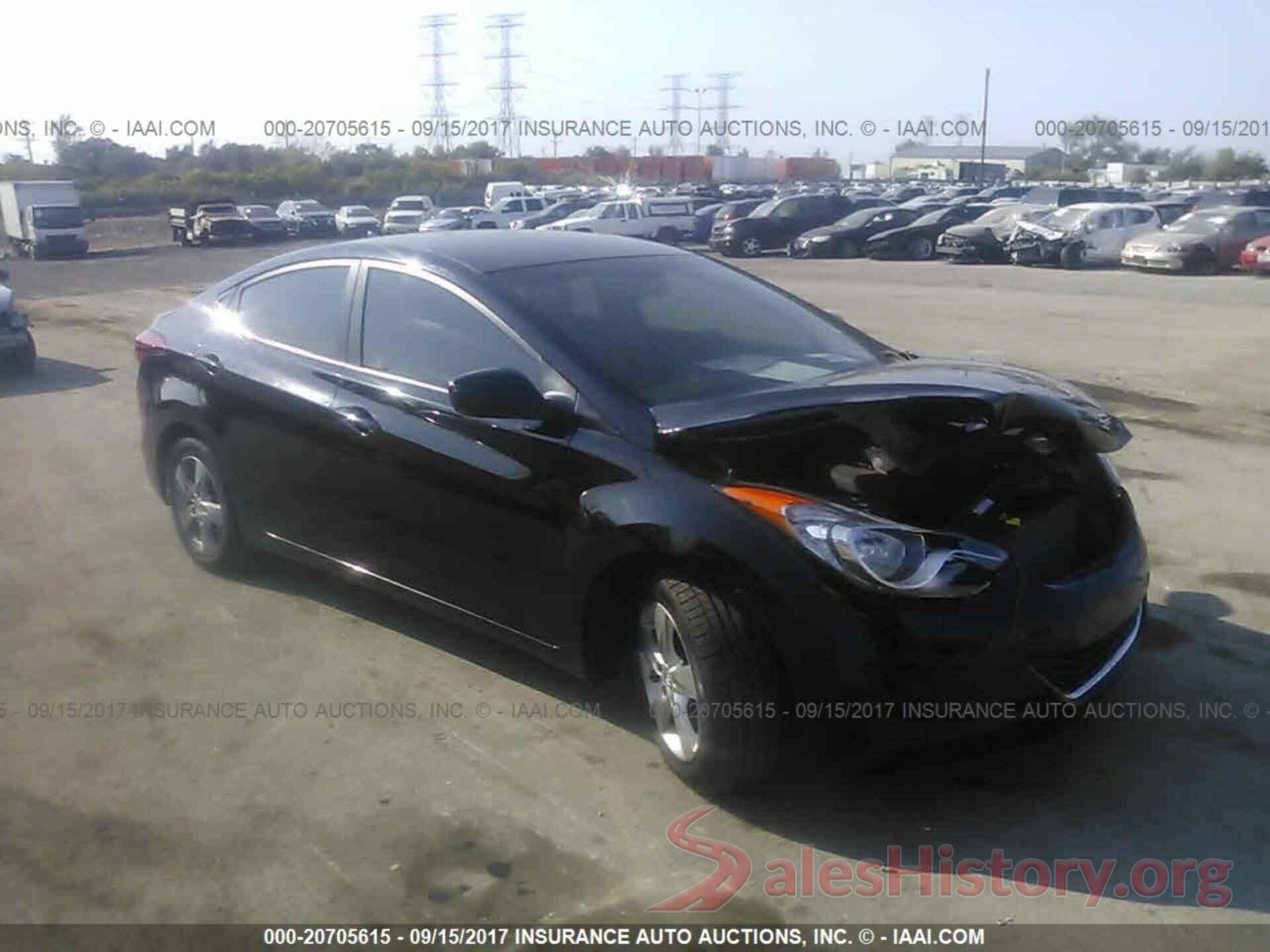 KMHDH4AEXBU109326 2011 Hyundai Elantra