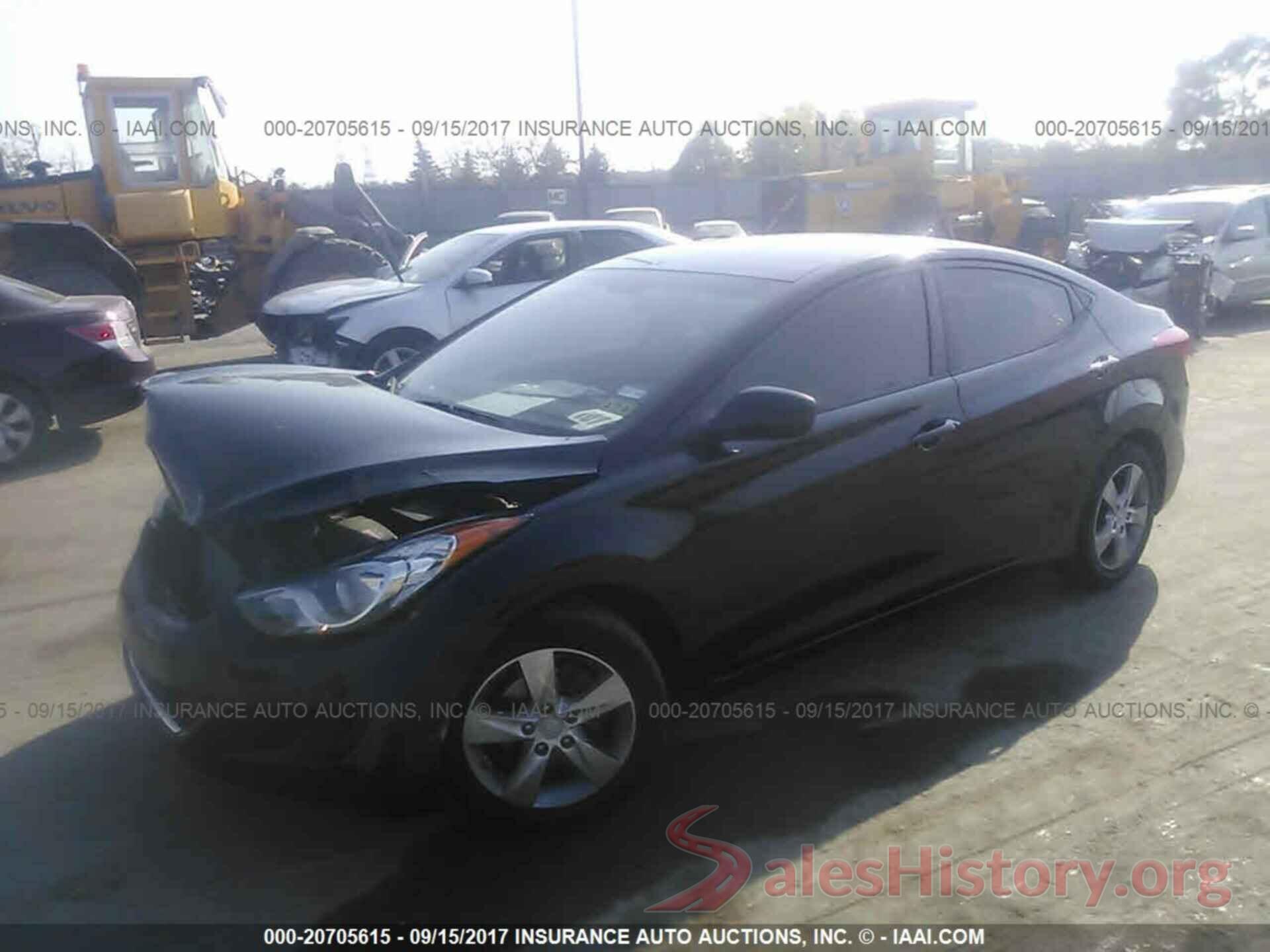 KMHDH4AEXBU109326 2011 Hyundai Elantra