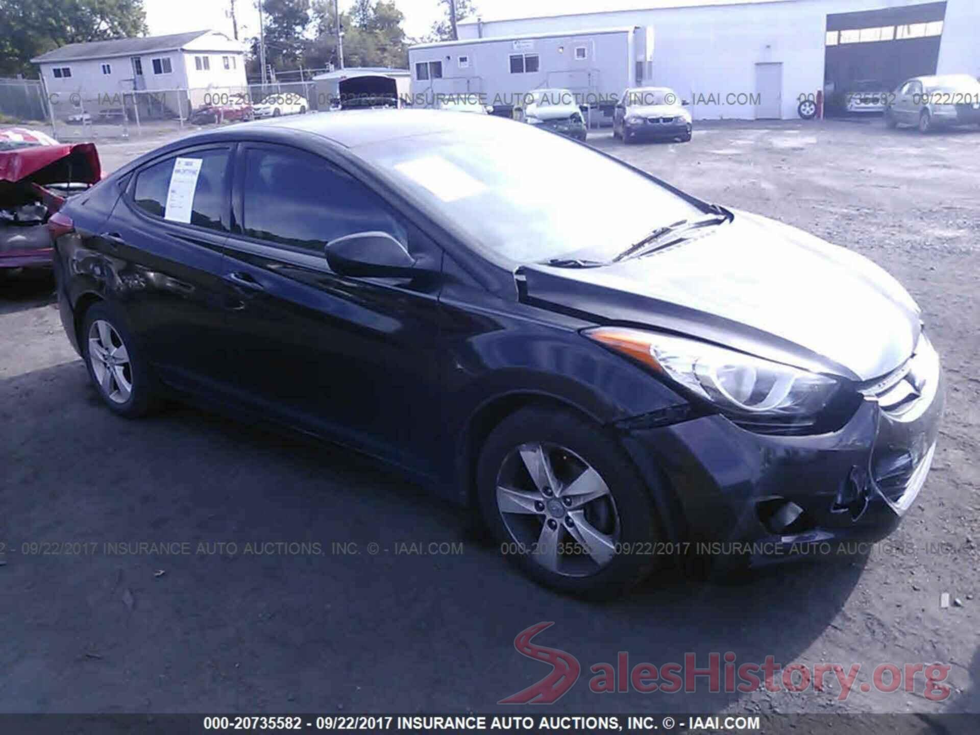 KMHDH4AE4DU657910 2013 Hyundai Elantra