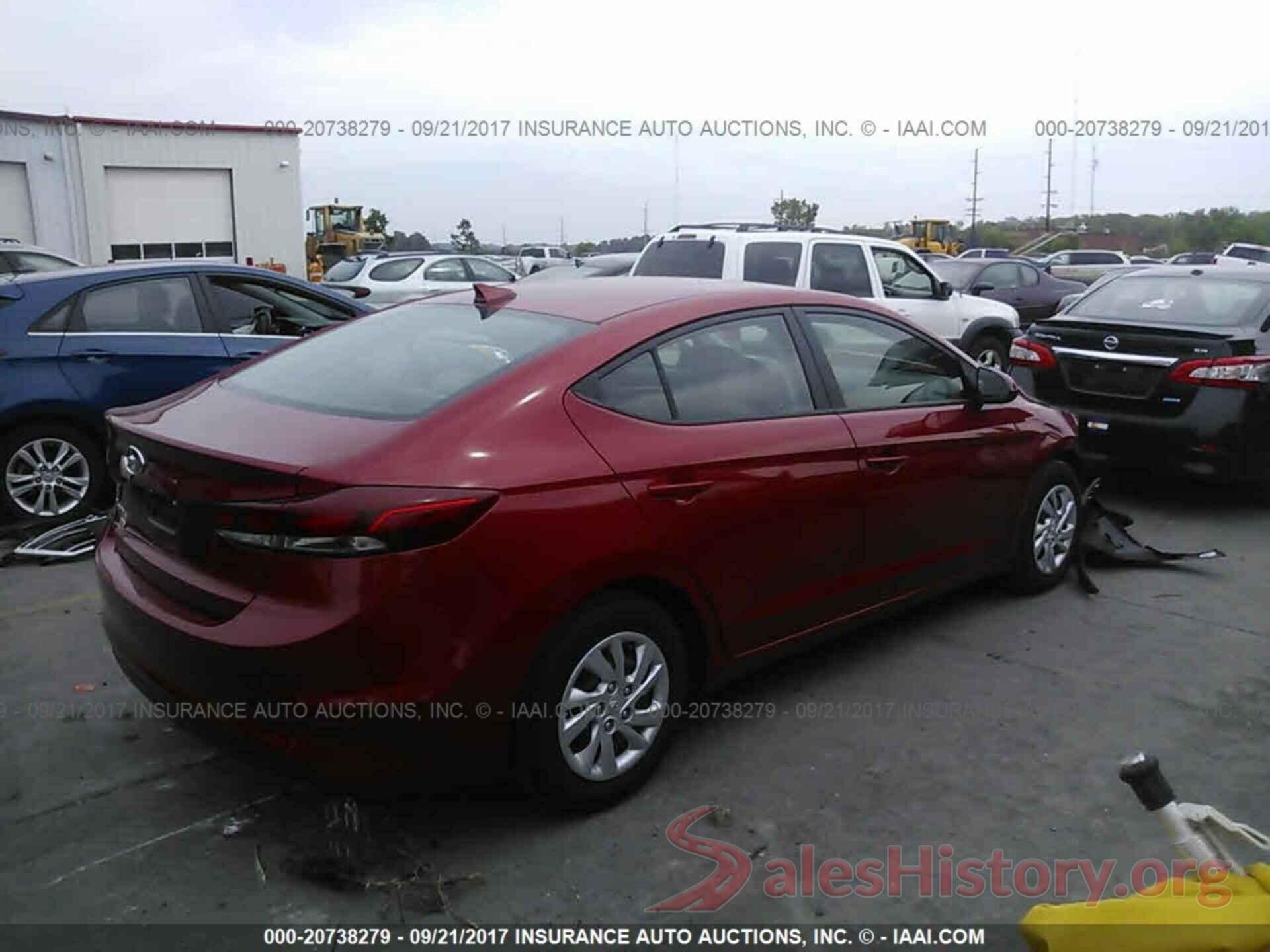 5NPD74LFXHH132895 2017 HYUNDAI ELANTRA