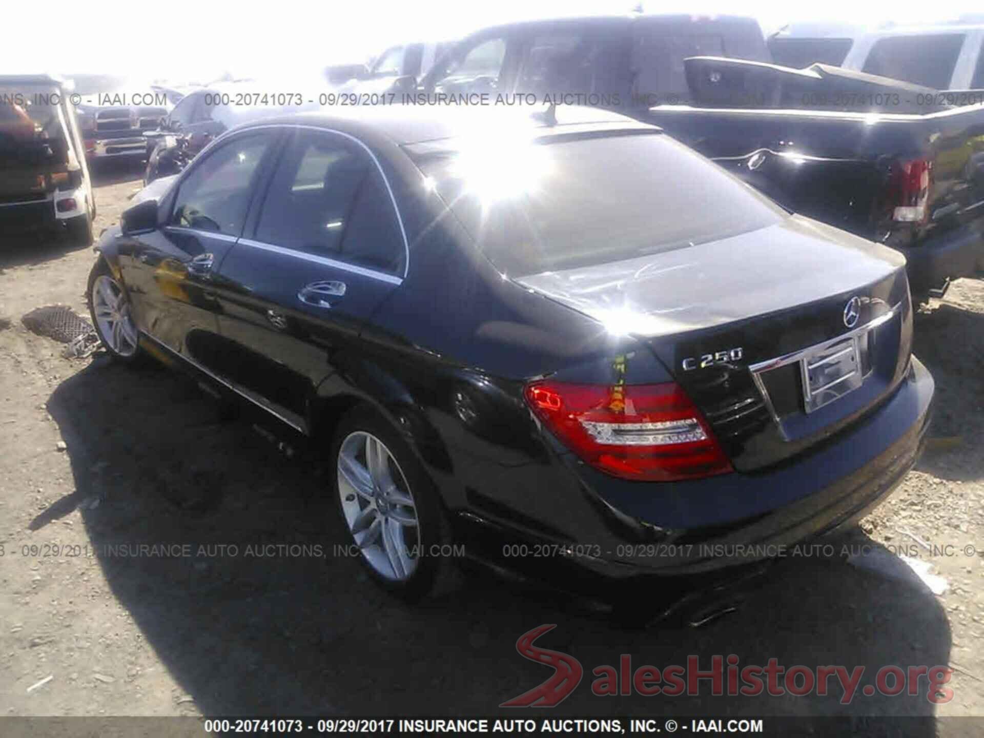 WDDGF4HB9EA958376 2014 Mercedes-benz C