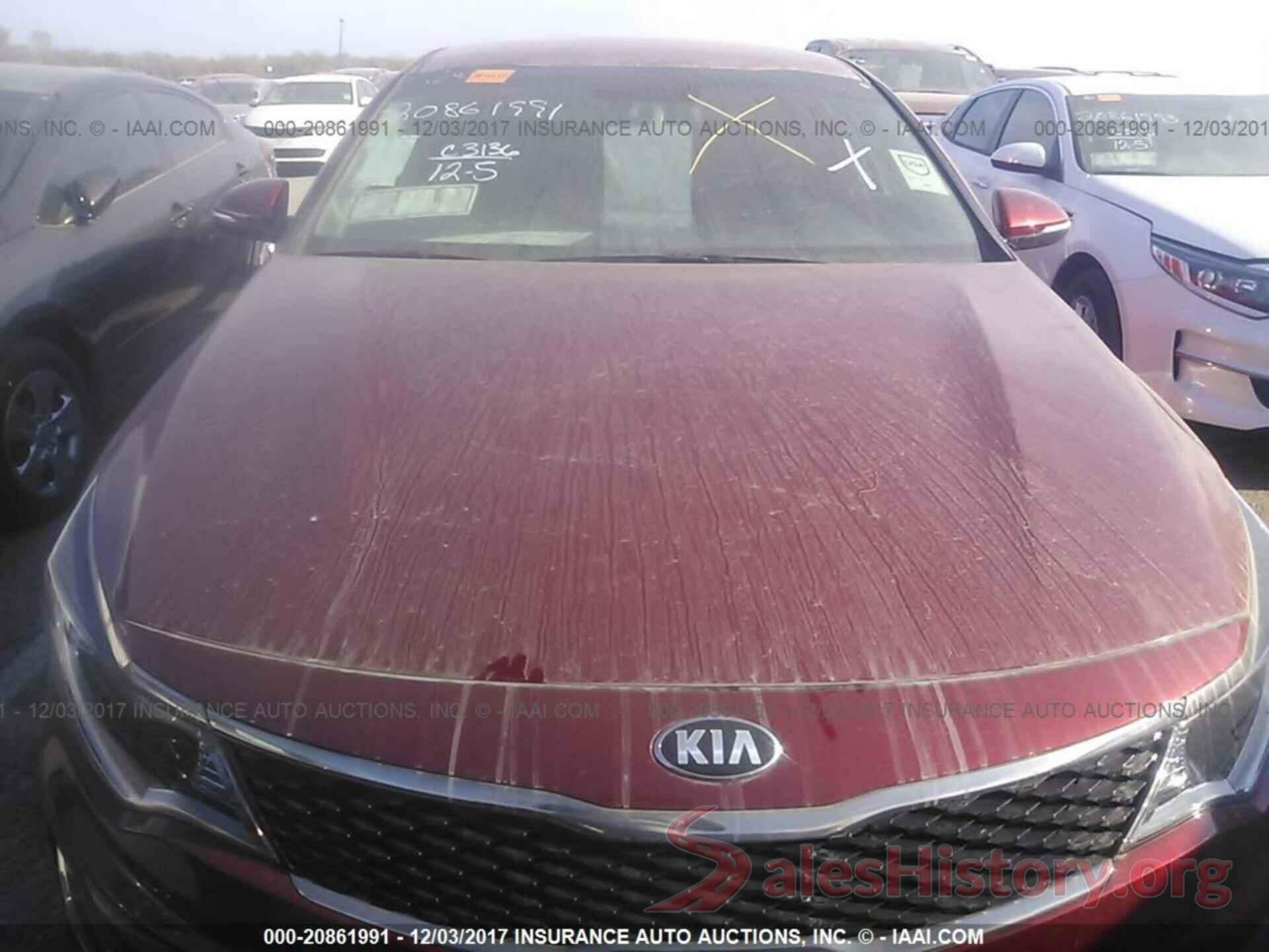 5XXGT4L18HG124562 2017 Kia Optima