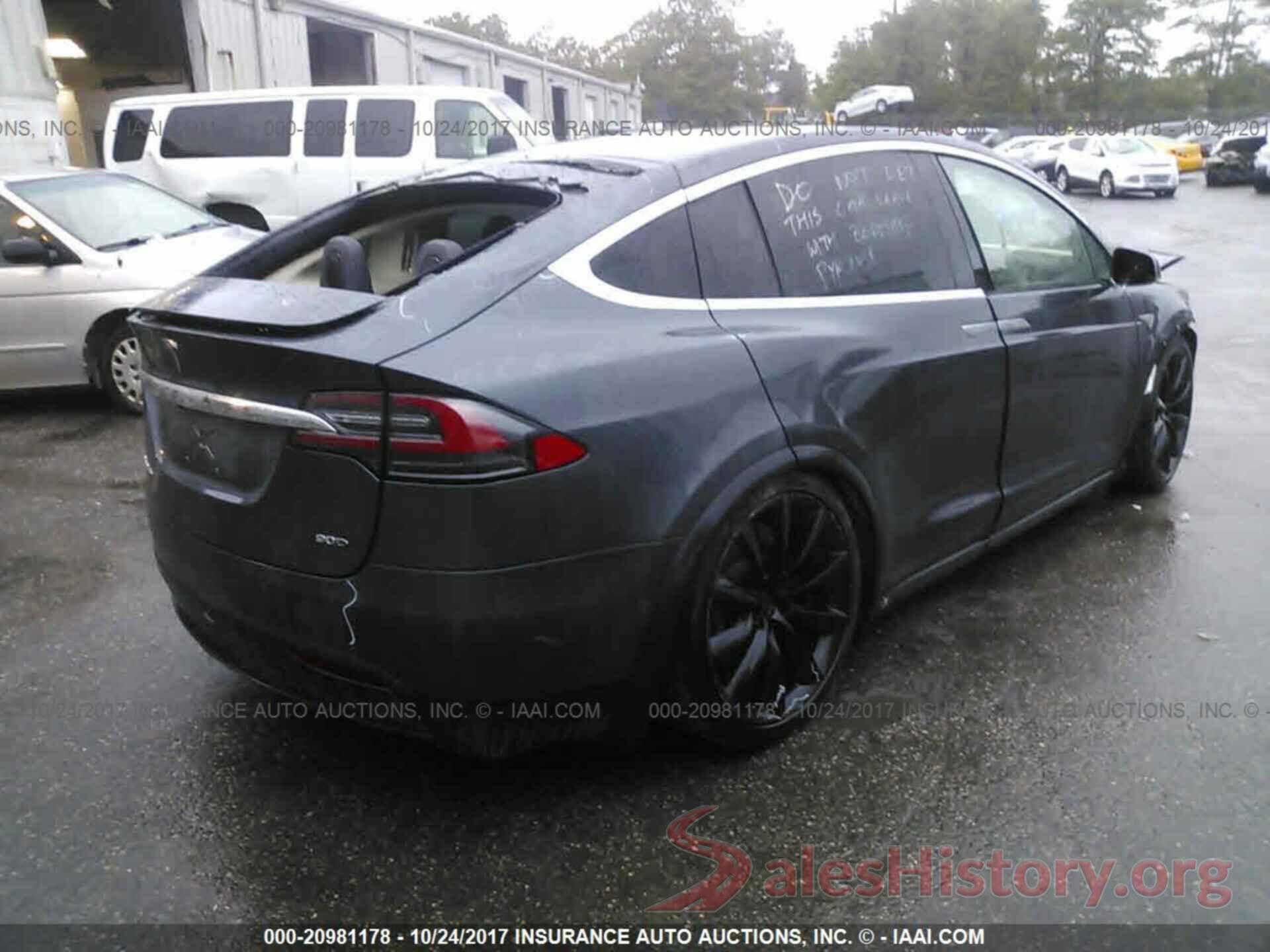 5YJXCBE22GF004008 2016 Tesla Model x