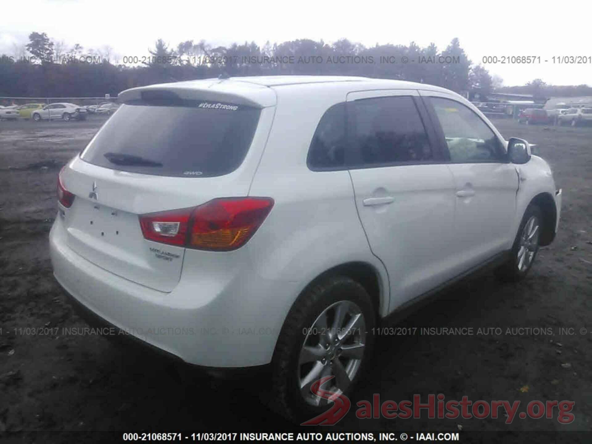 4A4AR3AU3FE007364 2015 Mitsubishi Outlander sport