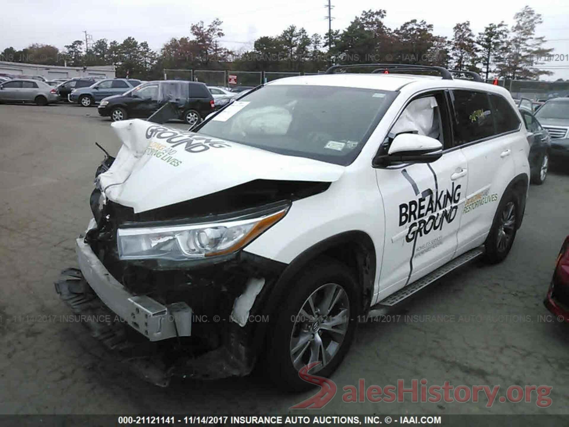 5TDBKRFH5GS281322 2016 TOYOTA HIGHLANDER