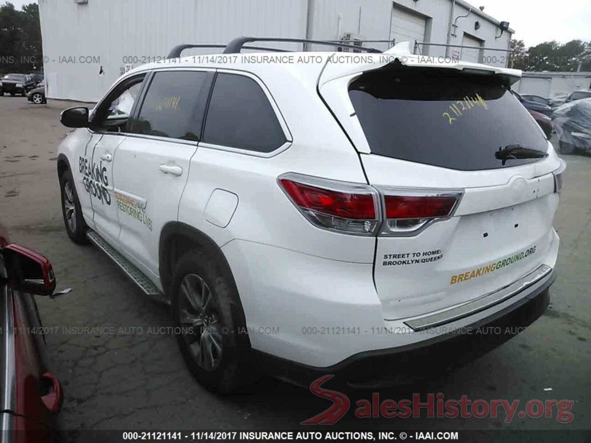 5TDBKRFH5GS281322 2016 TOYOTA HIGHLANDER