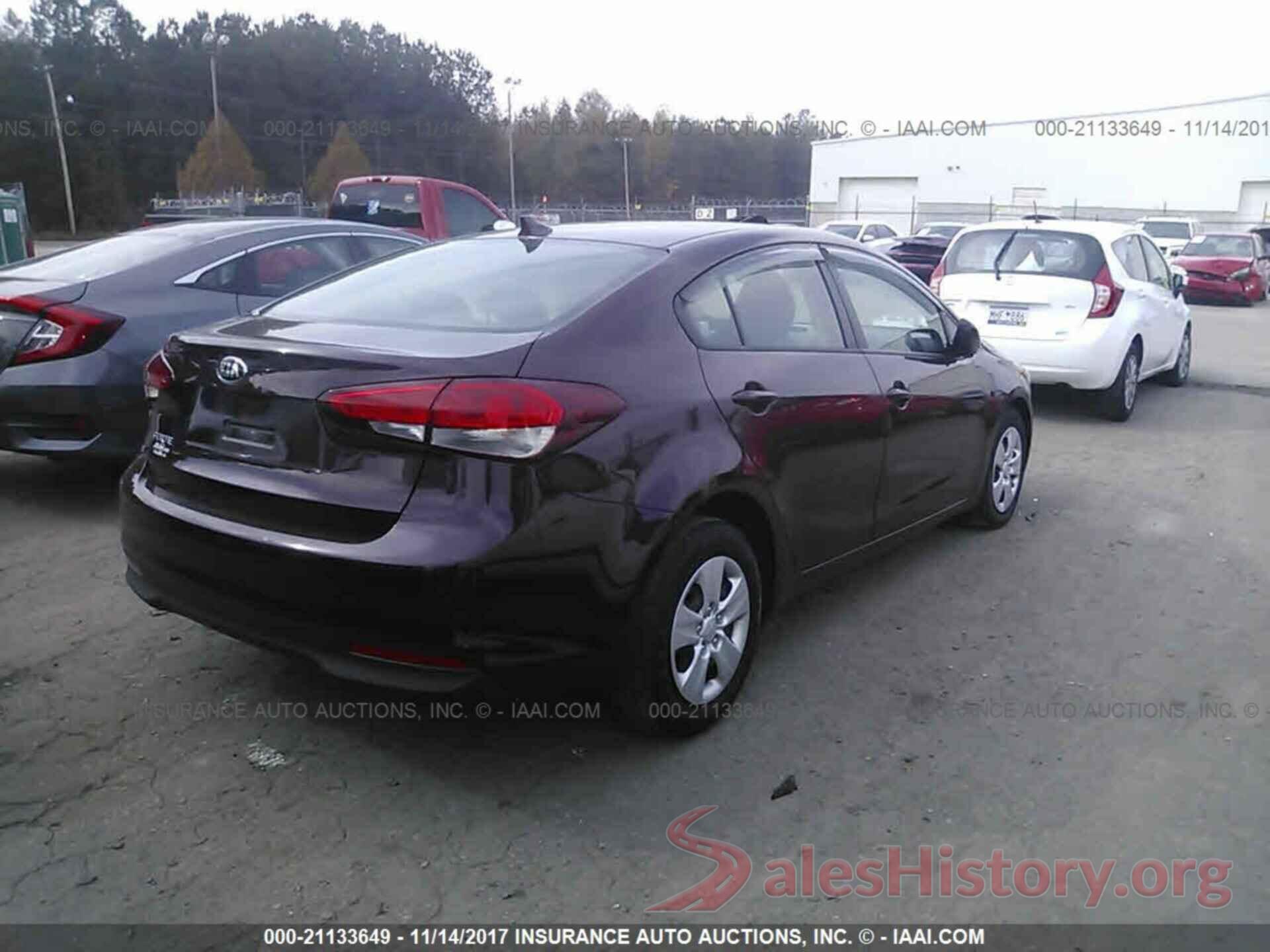 3KPFK4A75HE060740 2017 KIA FORTE