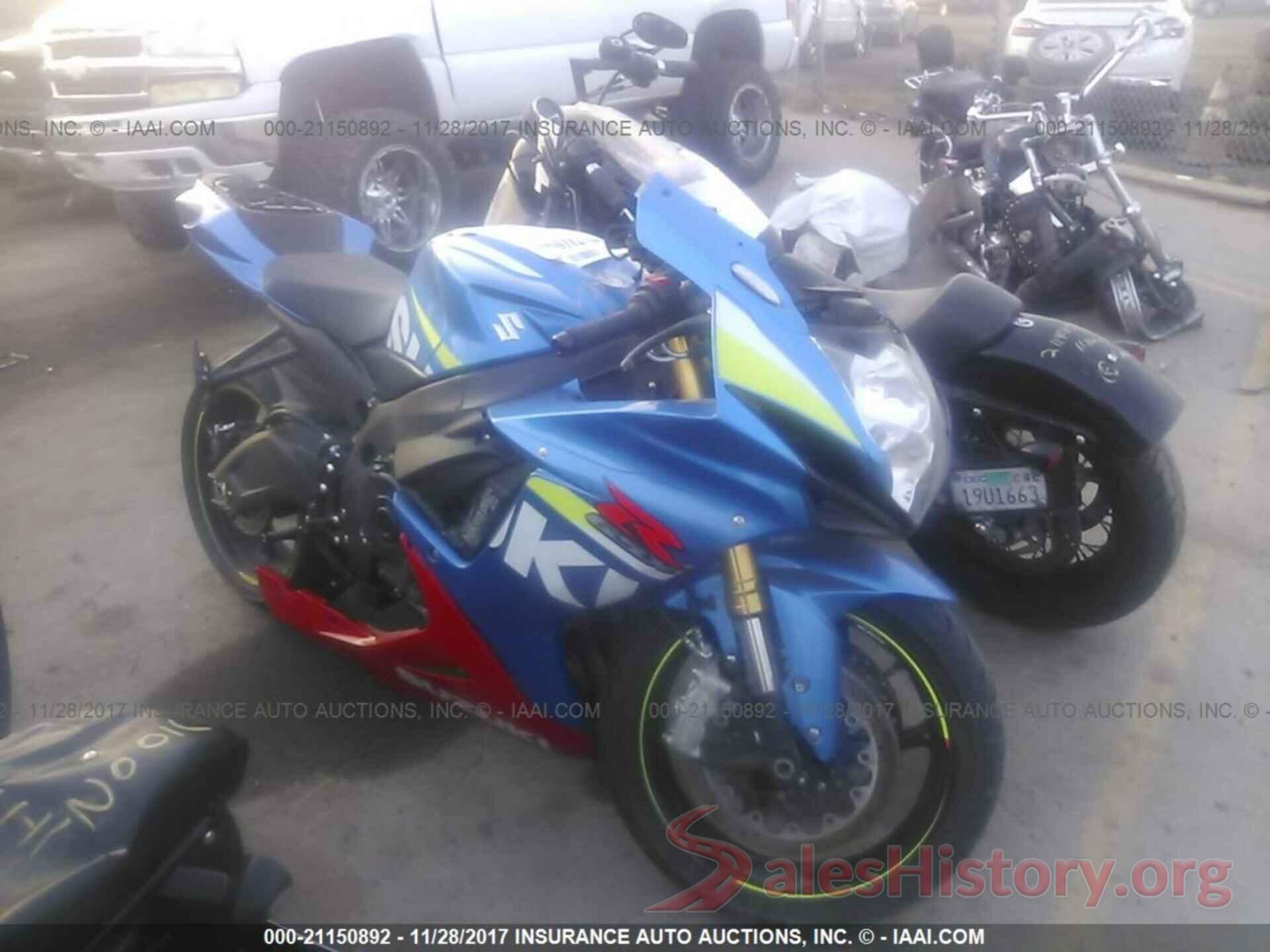 JS1GR7MA2G2100920 2016 Suzuki Gsx-r750