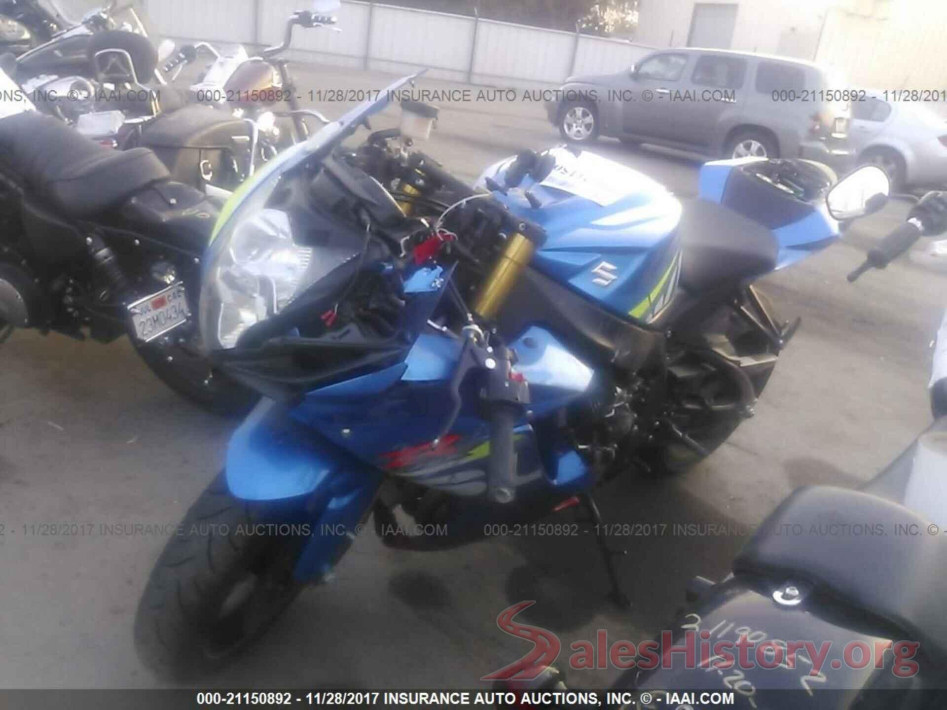 JS1GR7MA2G2100920 2016 Suzuki Gsx-r750