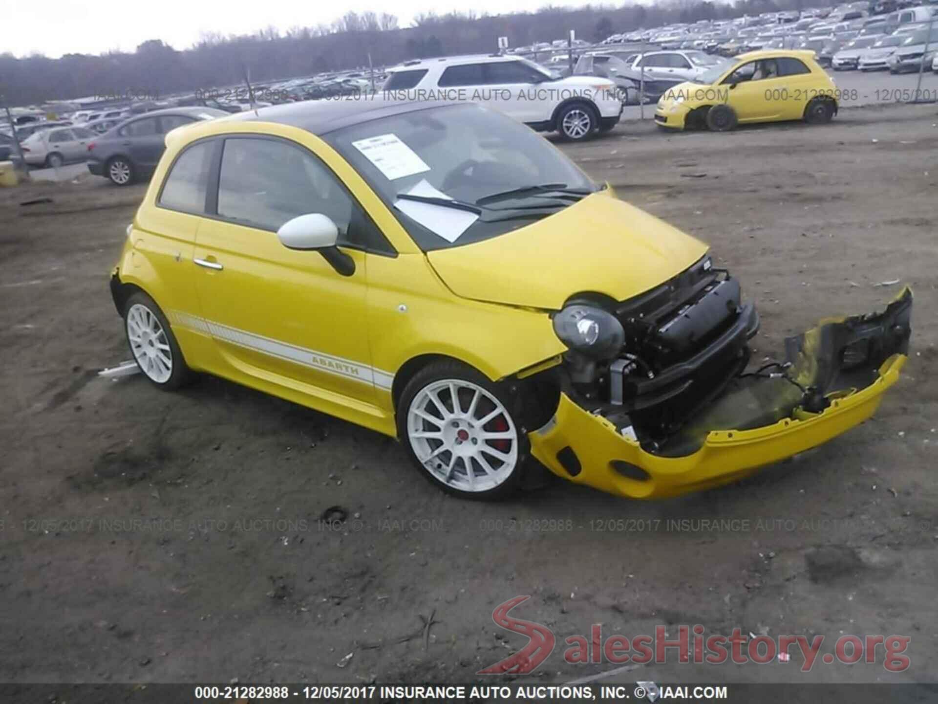 3C3CFFFH5GT136282 2016 Fiat 500