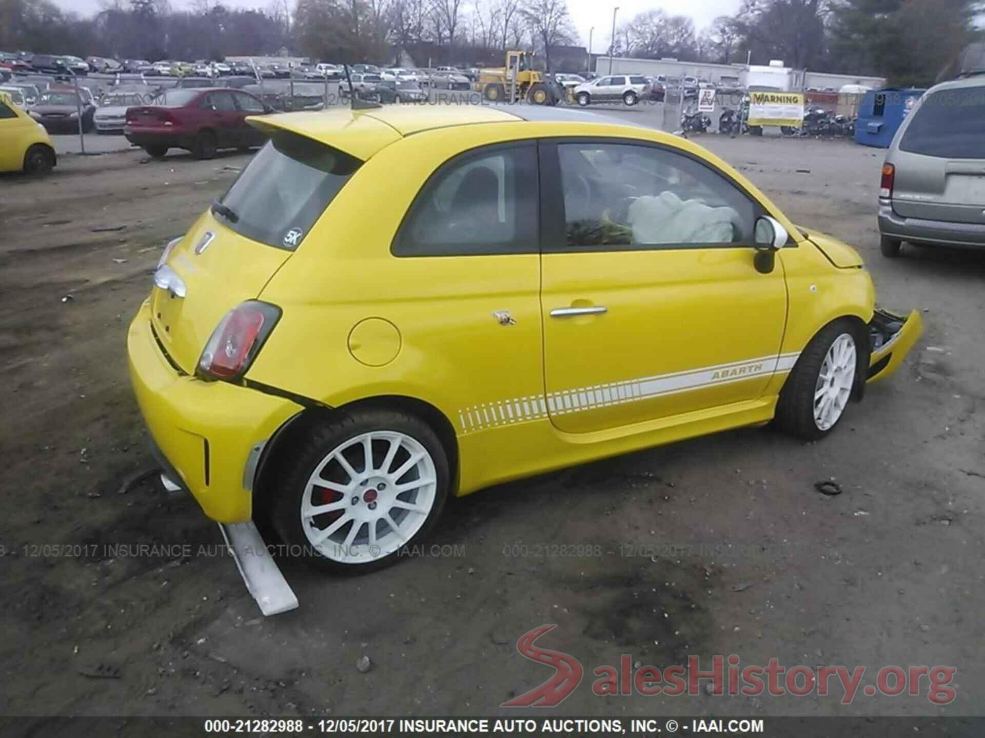 3C3CFFFH5GT136282 2016 Fiat 500