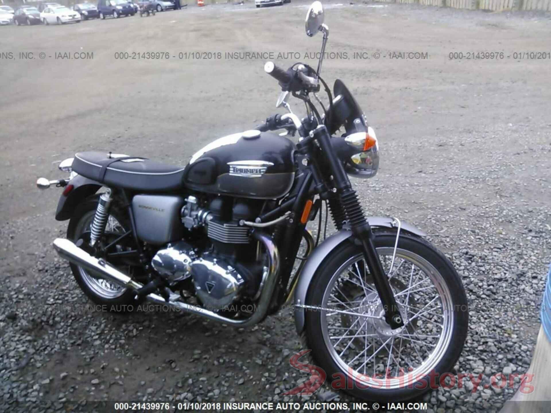 SMT910K19CT514900 2012 Triumph motorcycle Bonneville