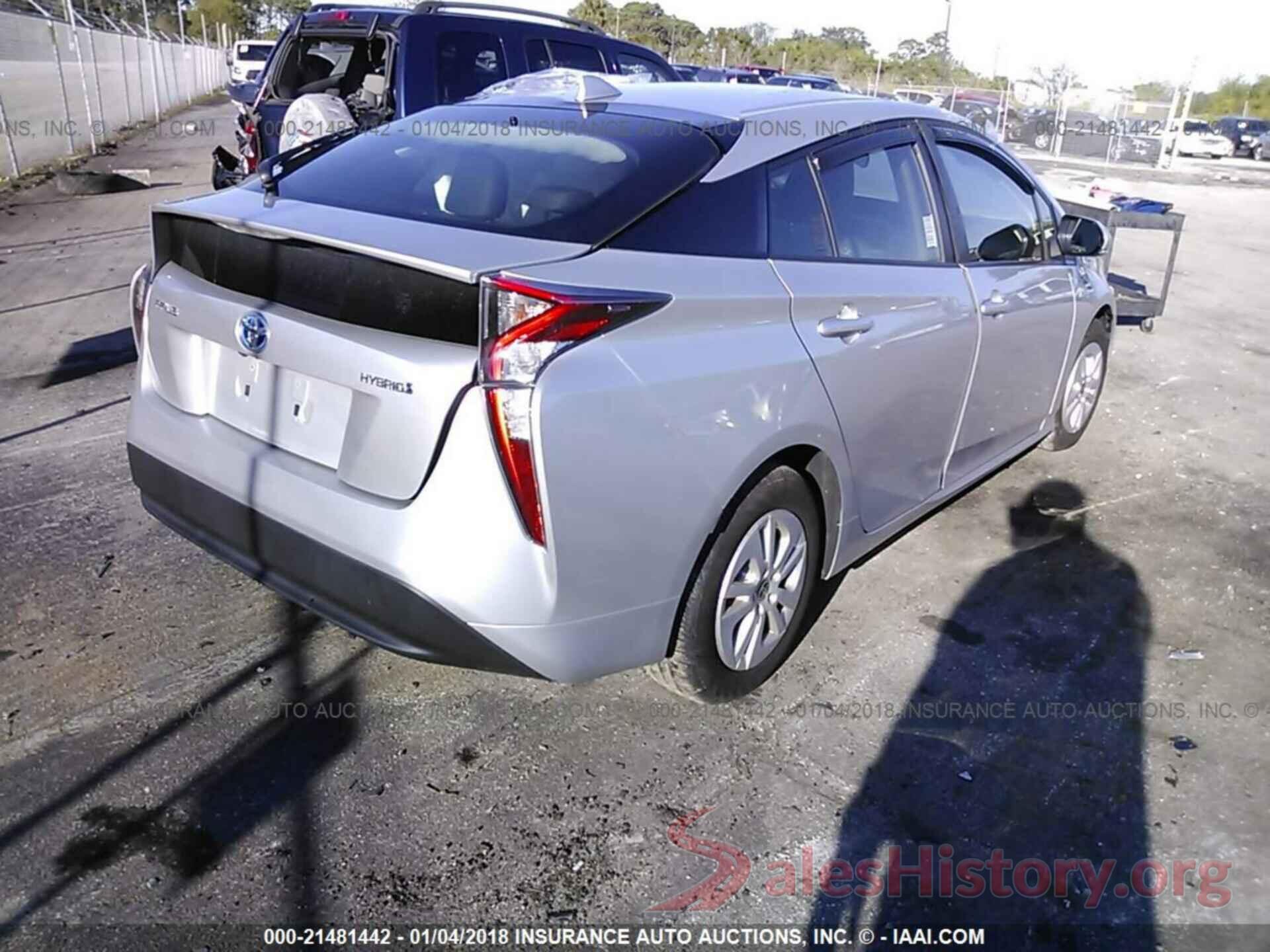 JTDKBRFU1G3000597 2016 Toyota Prius