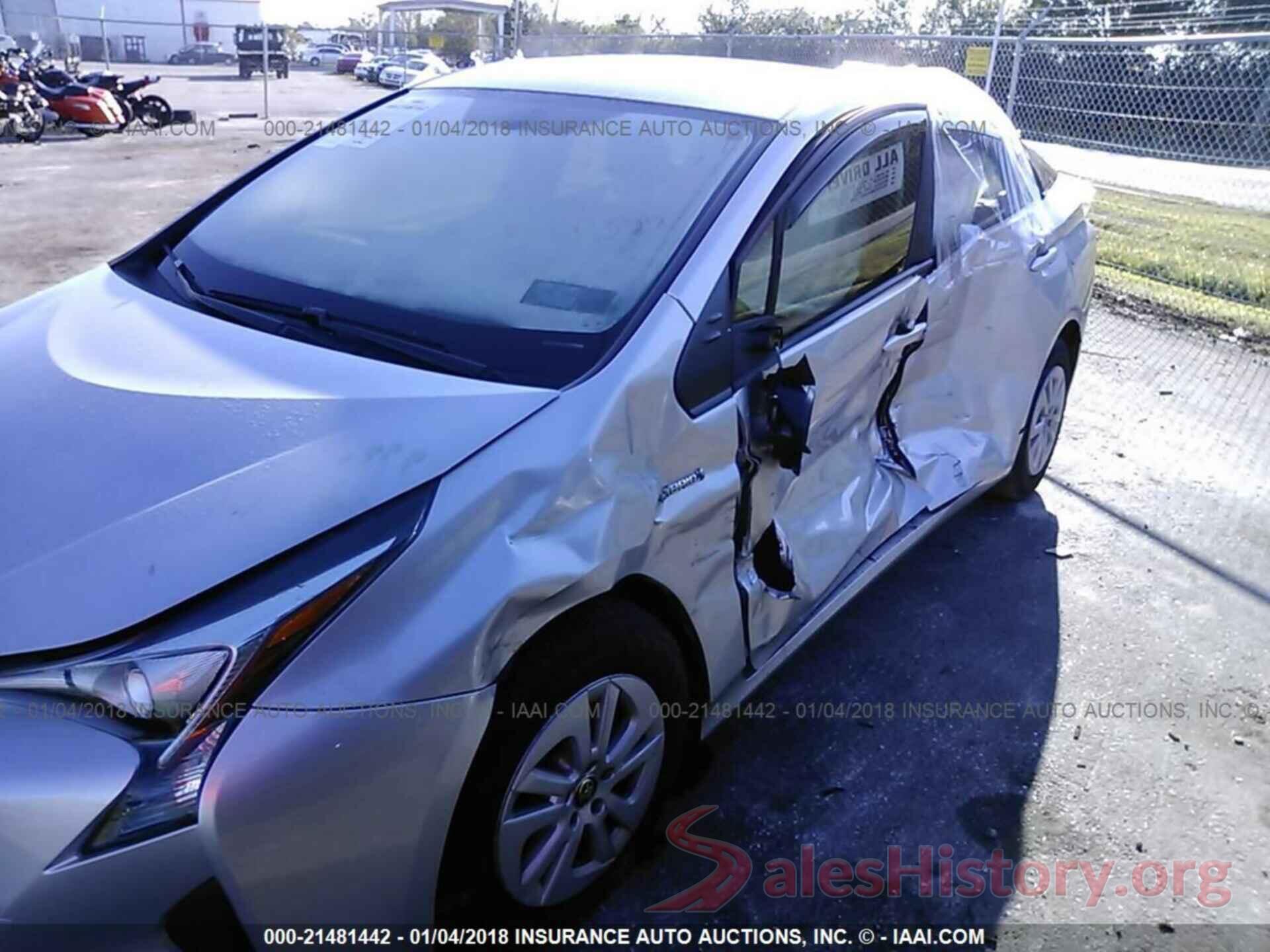 JTDKBRFU1G3000597 2016 Toyota Prius