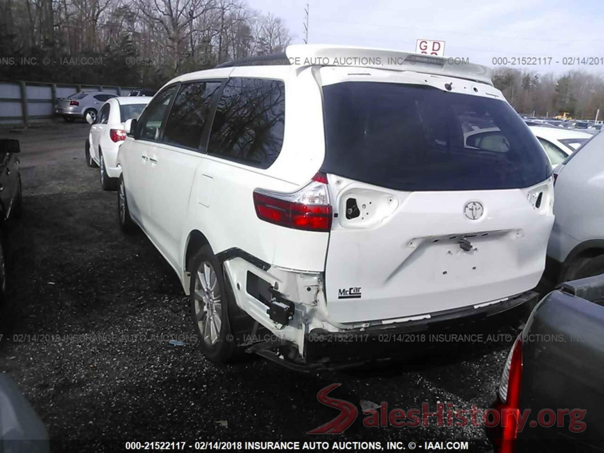 5TDDK3DCXFS106172 2015 Toyota Sienna