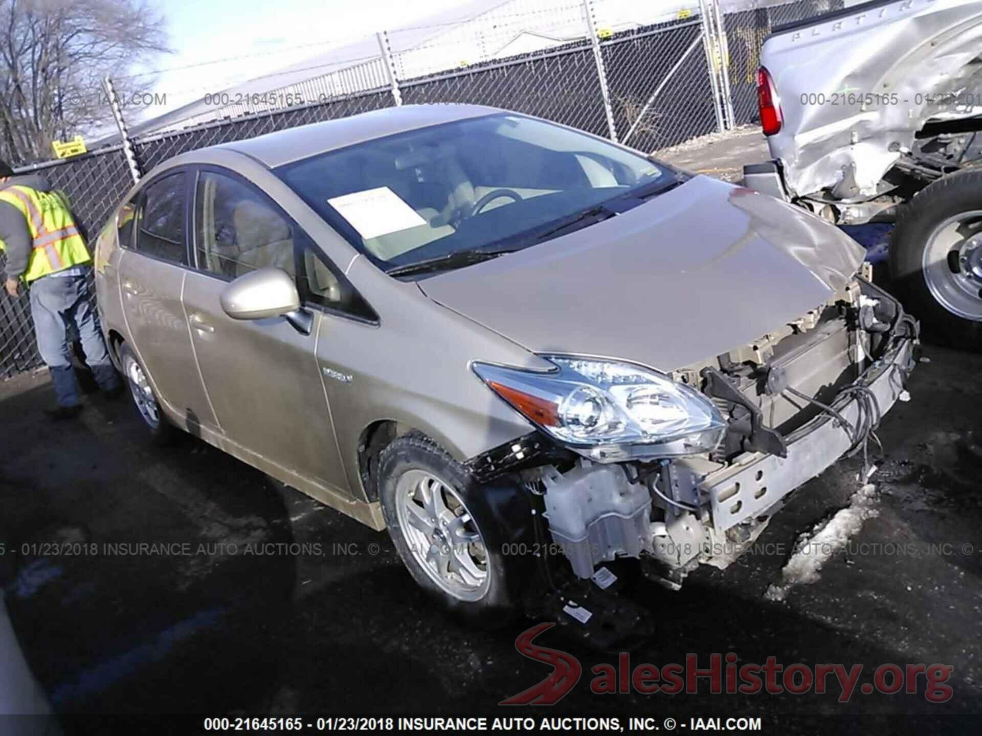 JTDKN3DU8A0163280 2010 TOYOTA PRIUS