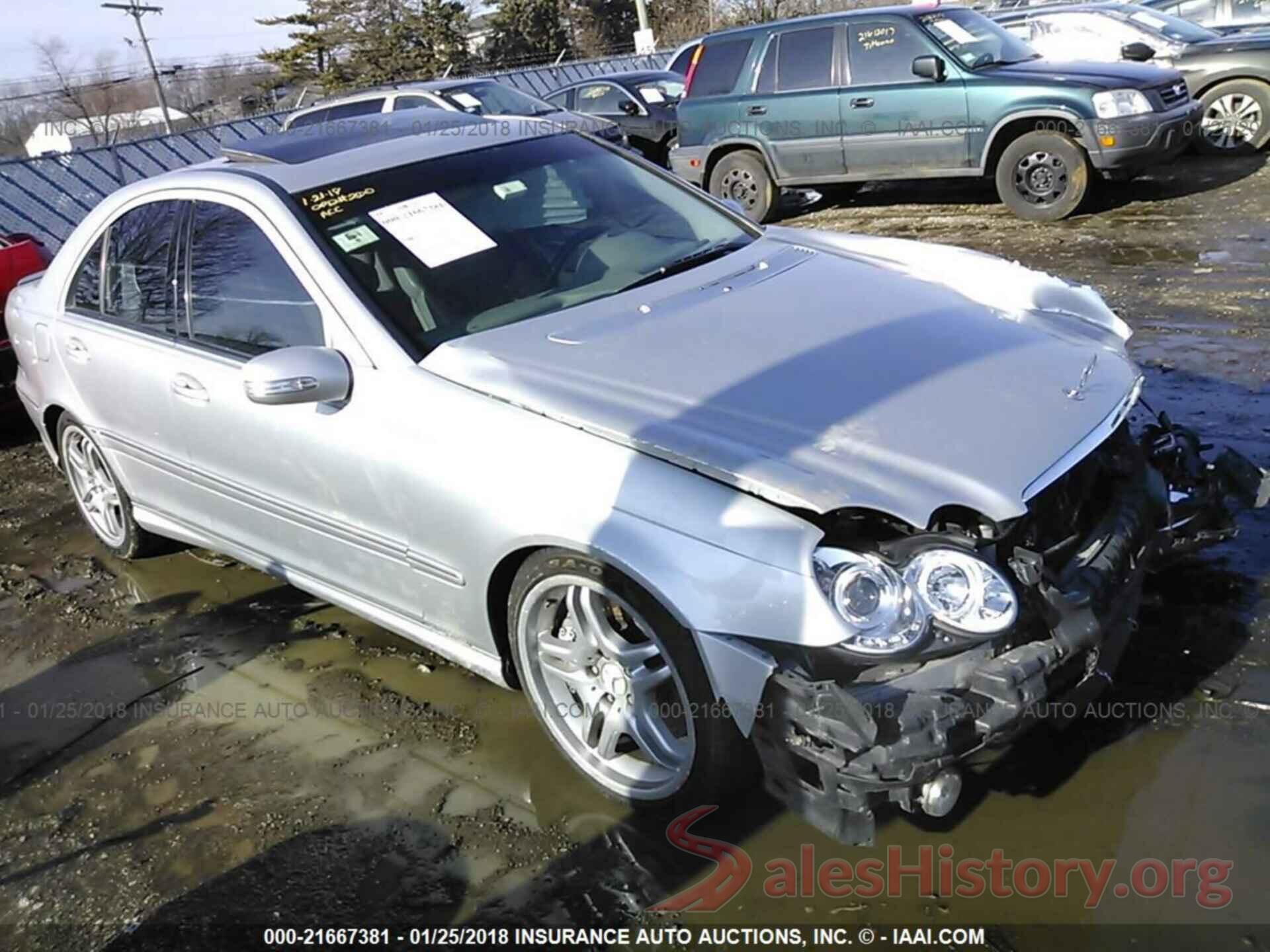 WDBRF76J05F672321 2005 MERCEDES-BENZ C