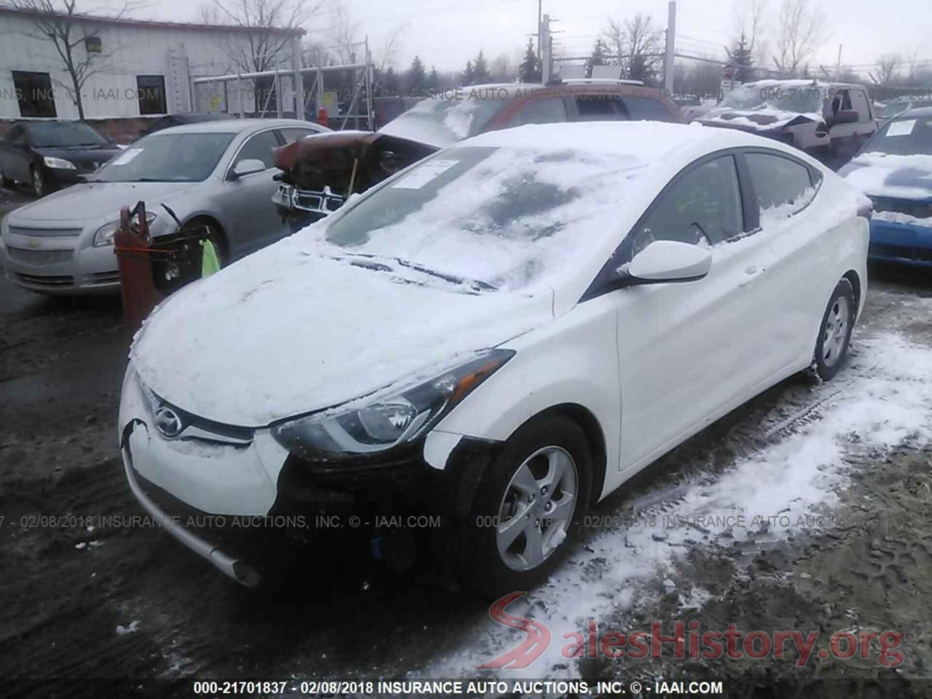 5NPDH4AE9EH525774 2014 Hyundai Elantra