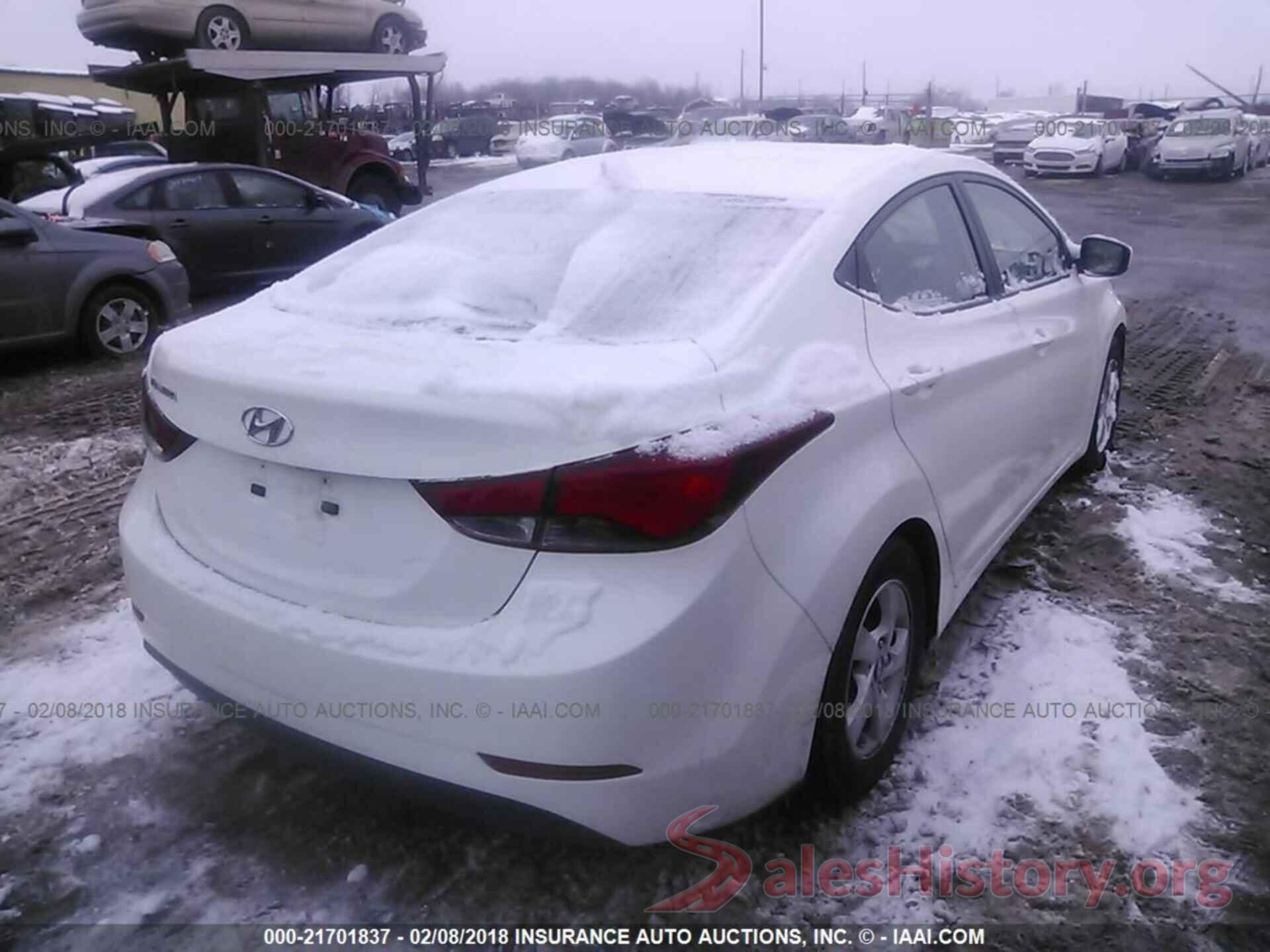 5NPDH4AE9EH525774 2014 Hyundai Elantra