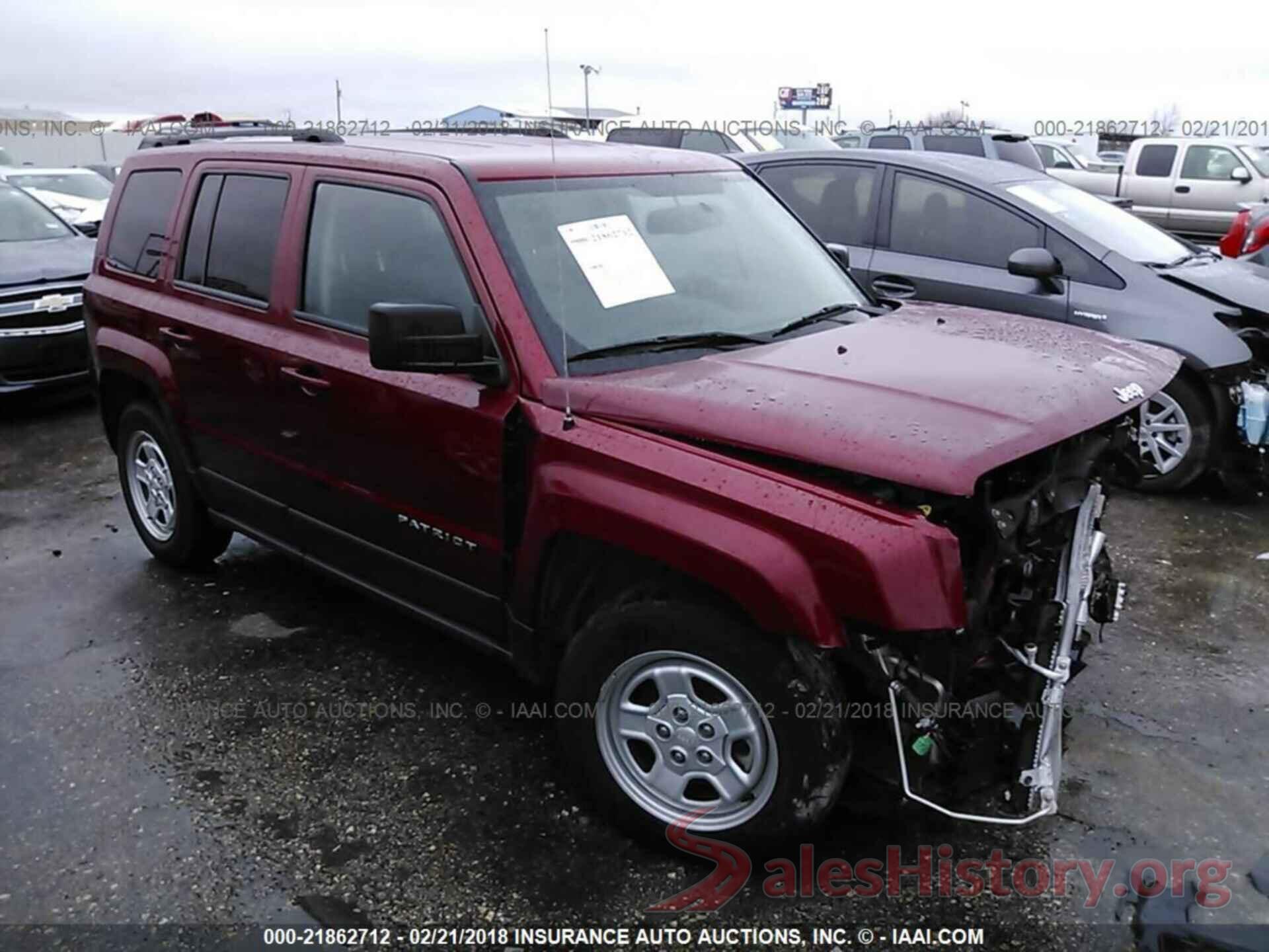 1C4NJPBA6GD553157 2016 Jeep Patriot