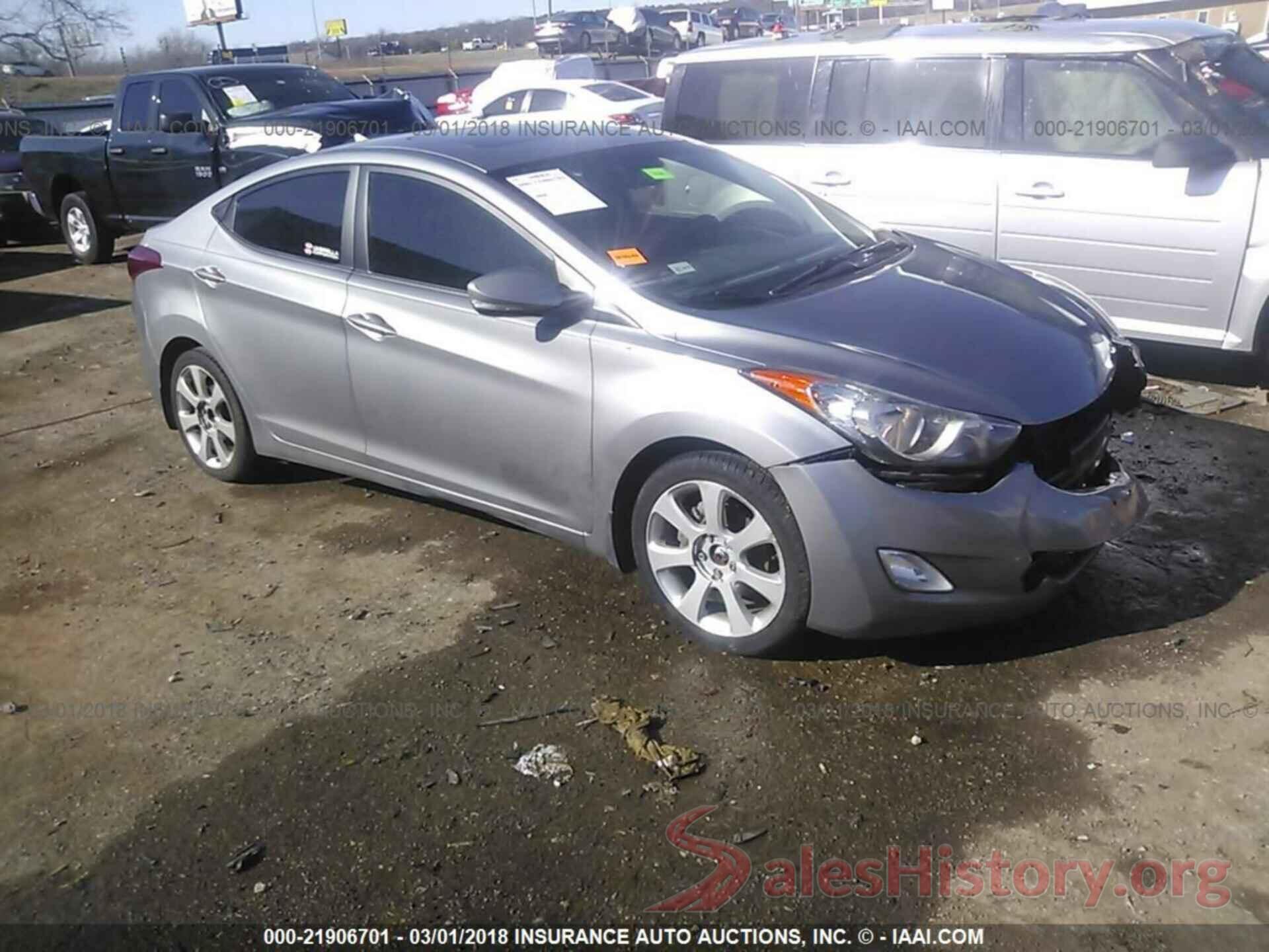 KMHDH4AE9BU103825 2011 Hyundai Elantra