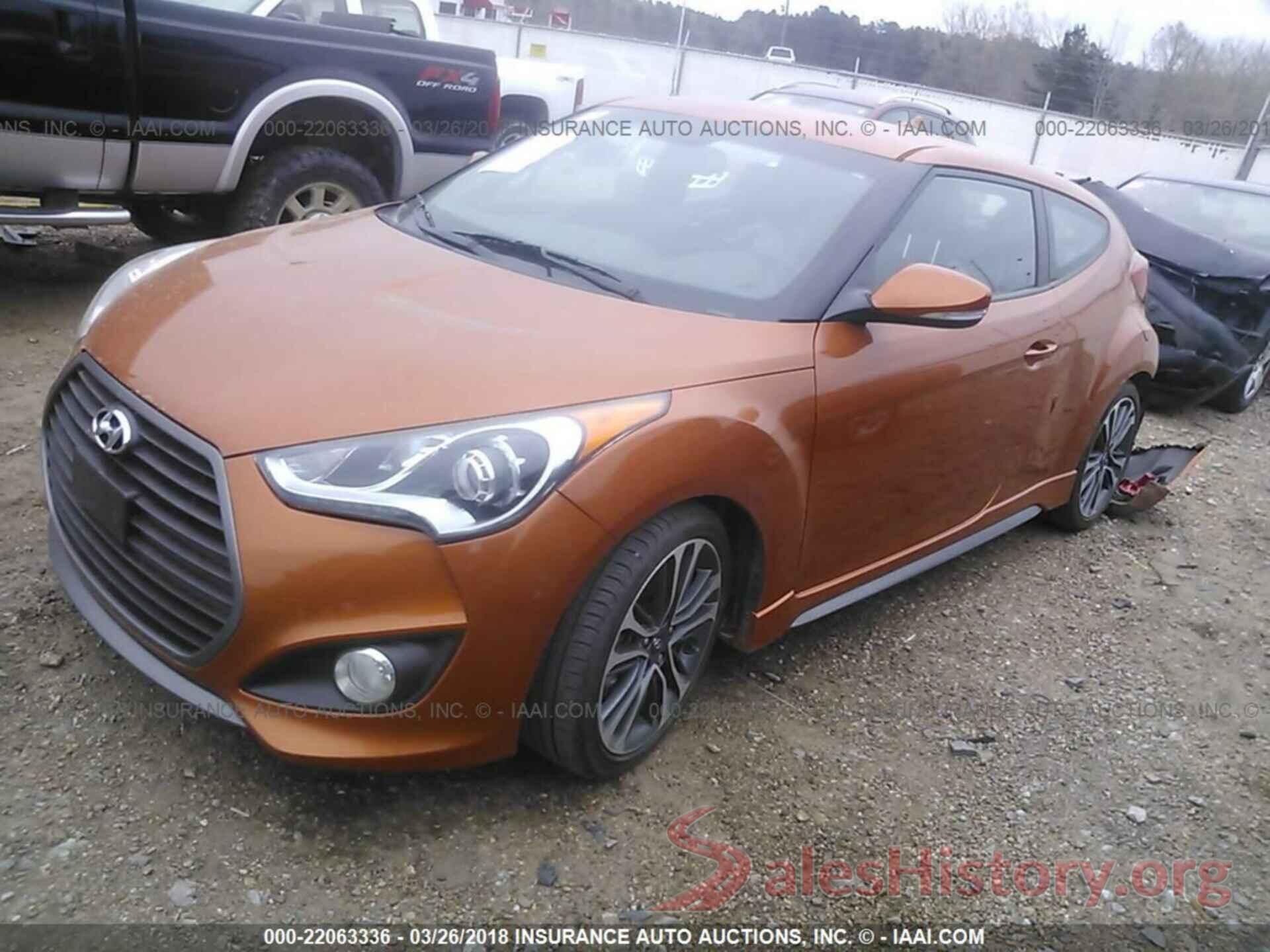 KMHTC6AE5GU302545 2016 Hyundai Veloster