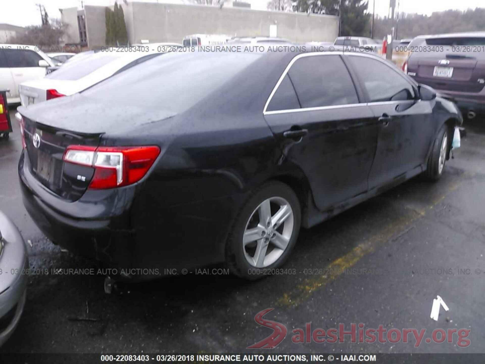 4T1BF1FKXCU167013 2012 Toyota Camry