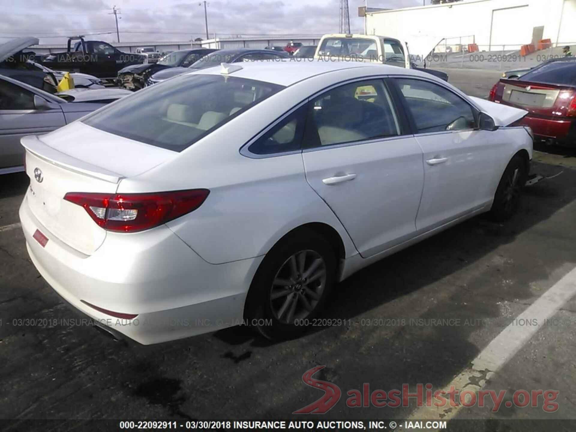 5NPE24AF1FH135753 2015 Hyundai Sonata