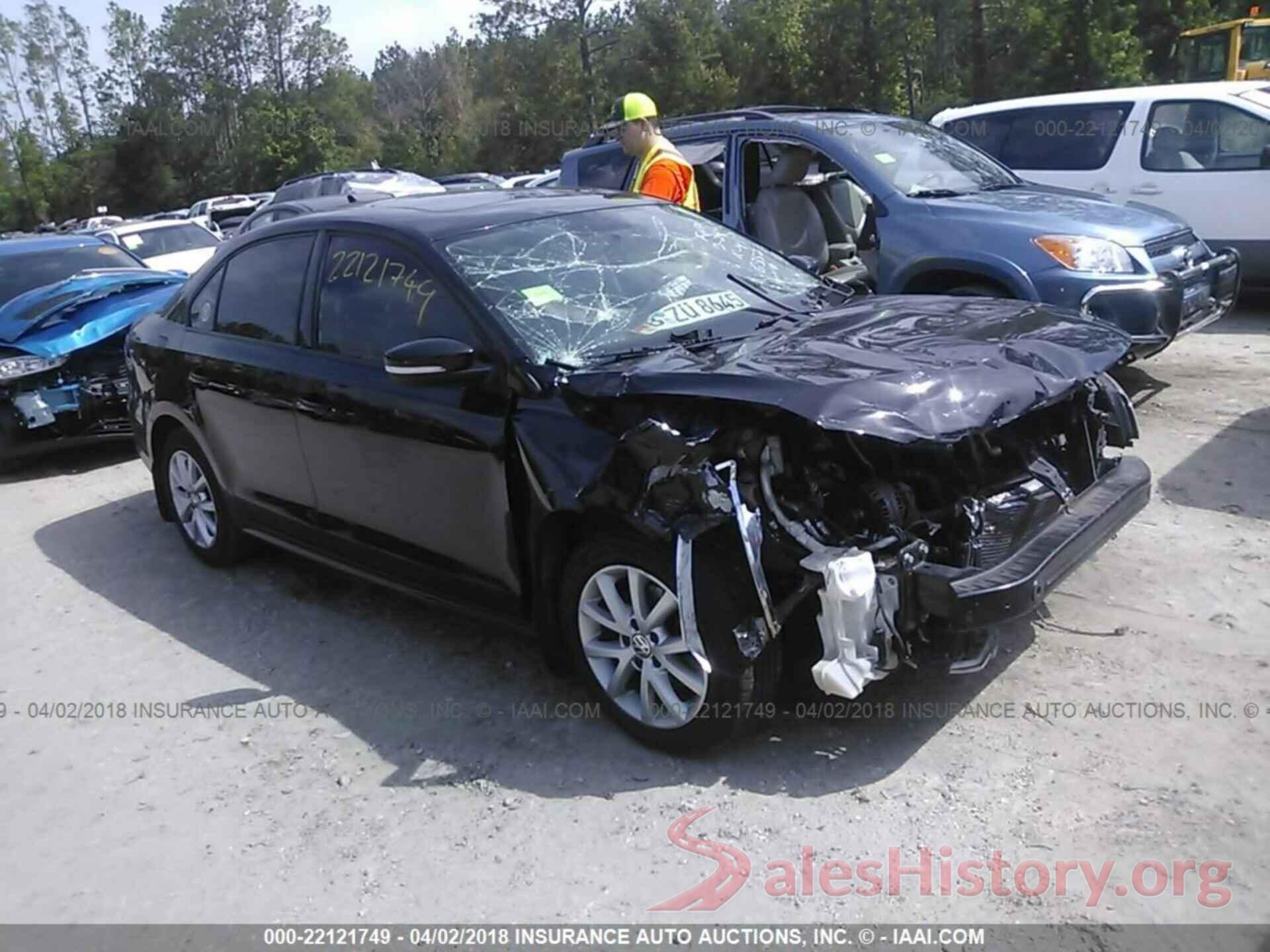 3VWDP7AJ4CM316352 2012 Volkswagen Jetta