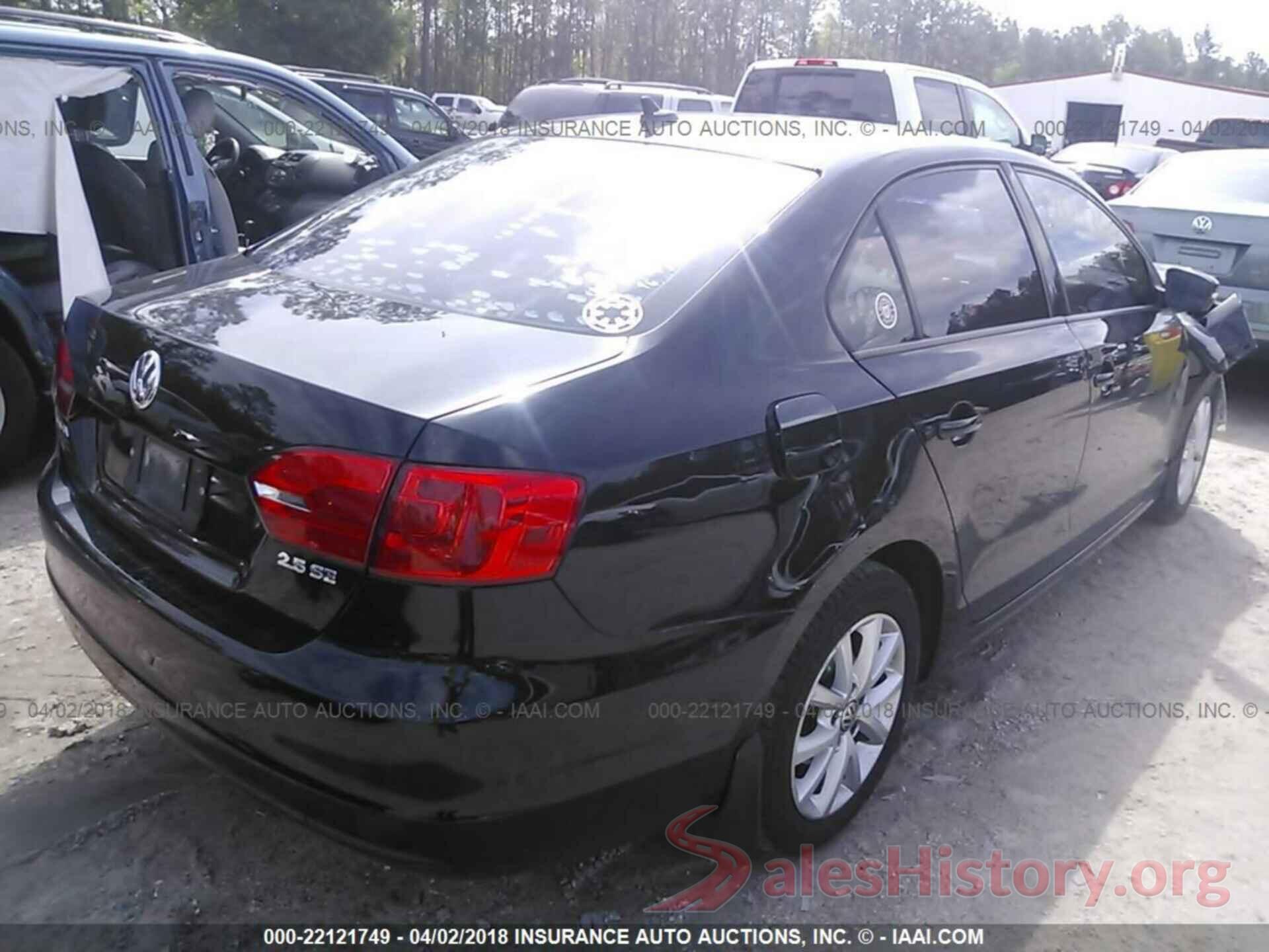 3VWDP7AJ4CM316352 2012 Volkswagen Jetta