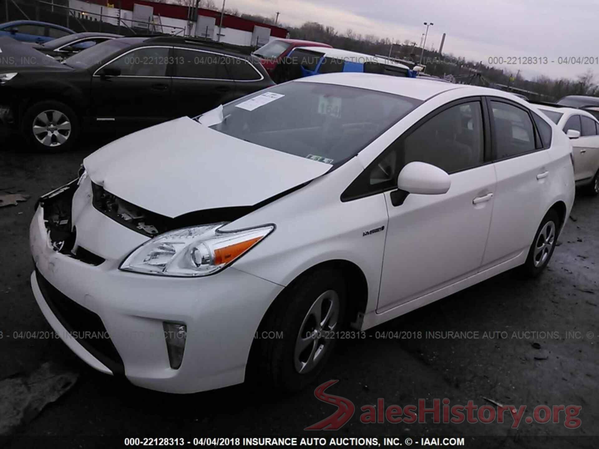 JTDKN3DU0E1819424 2014 Toyota Prius