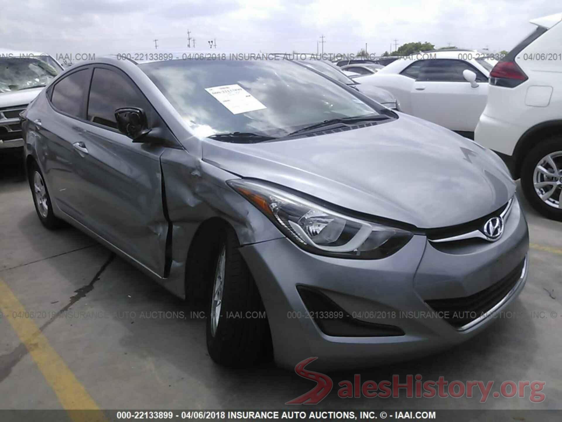 5NPDH4AE8FH580461 2015 Hyundai Elantra