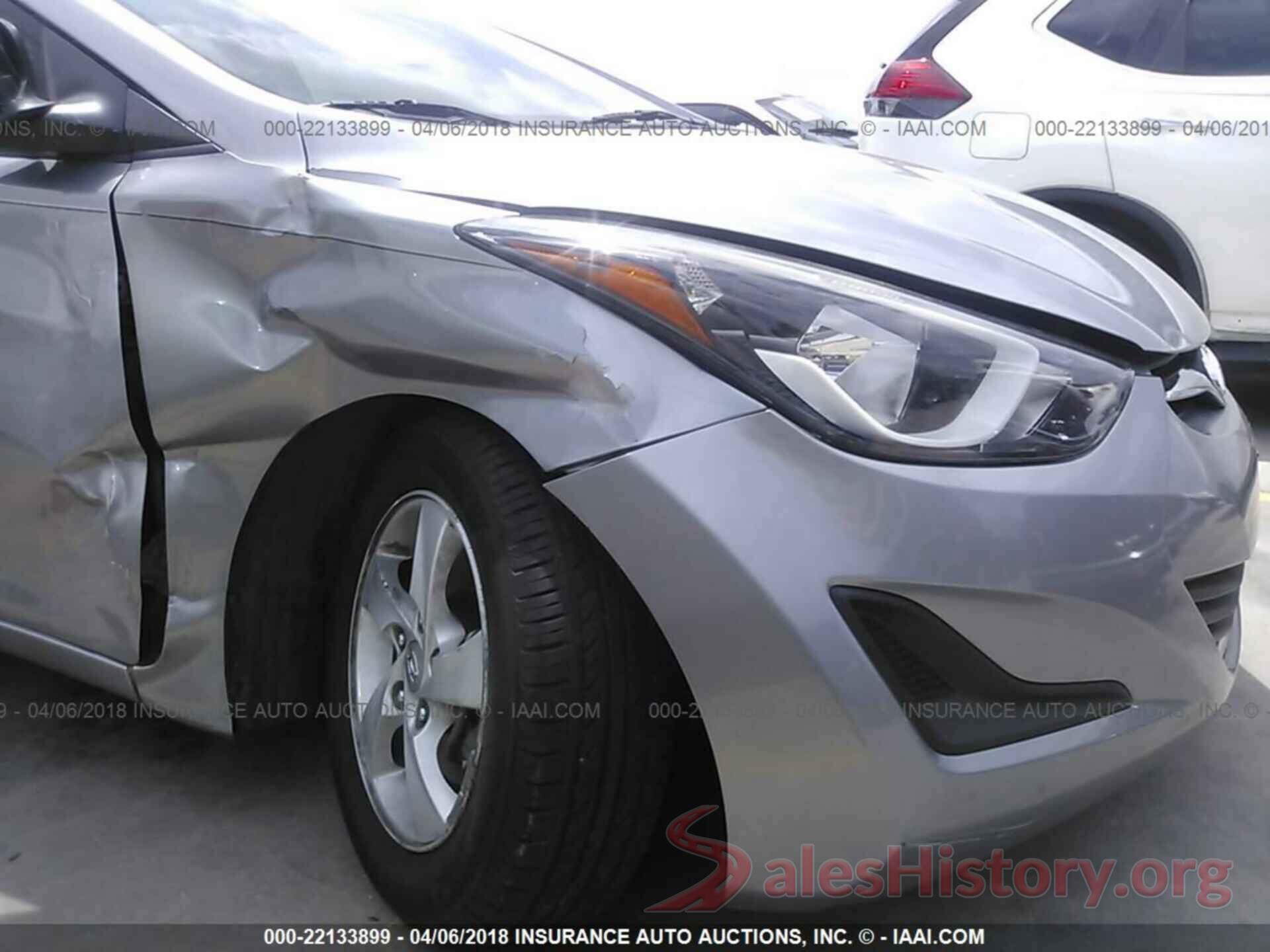 5NPDH4AE8FH580461 2015 Hyundai Elantra