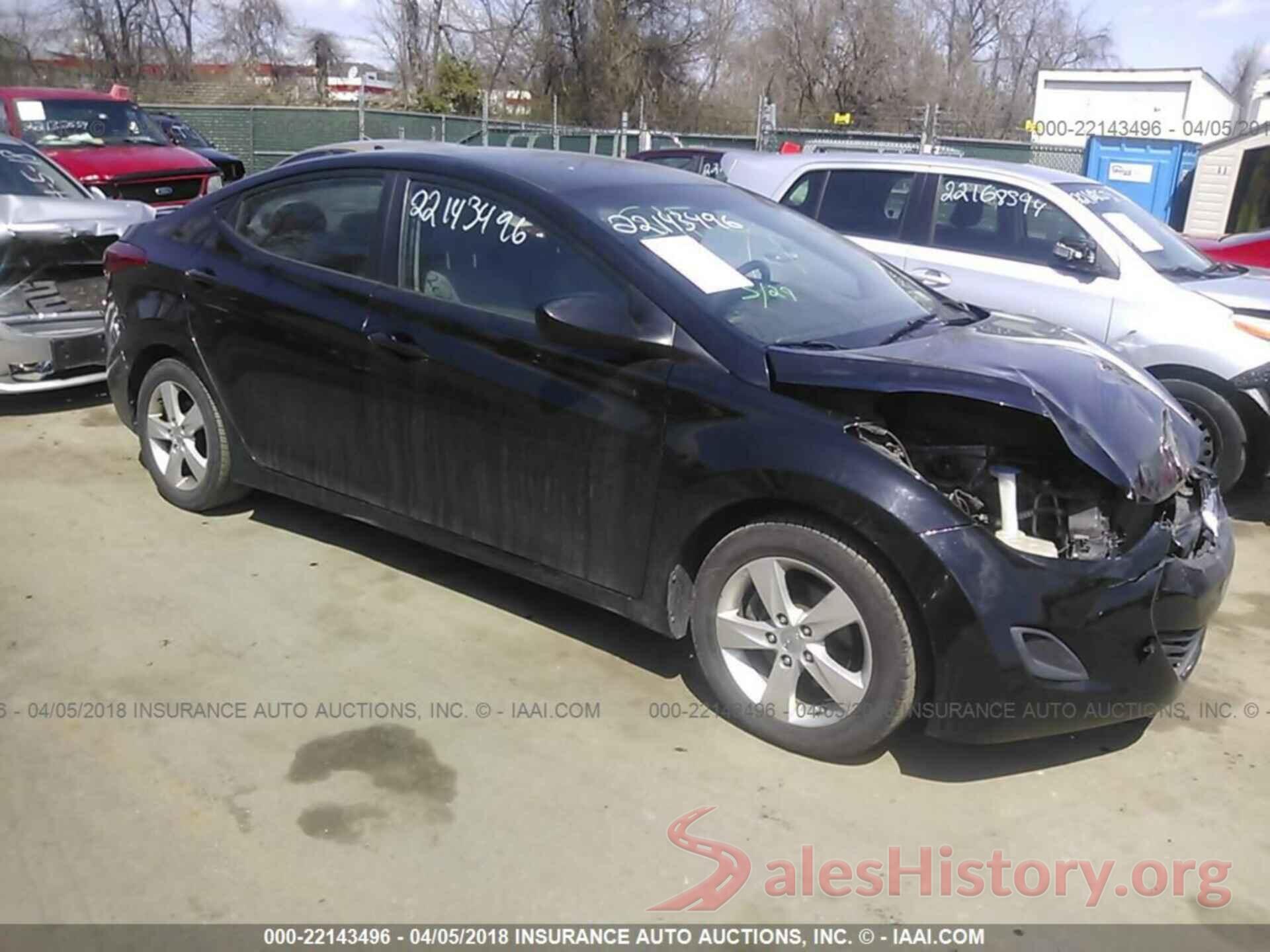 5NPDH4AEXBH011525 2011 Hyundai Elantra