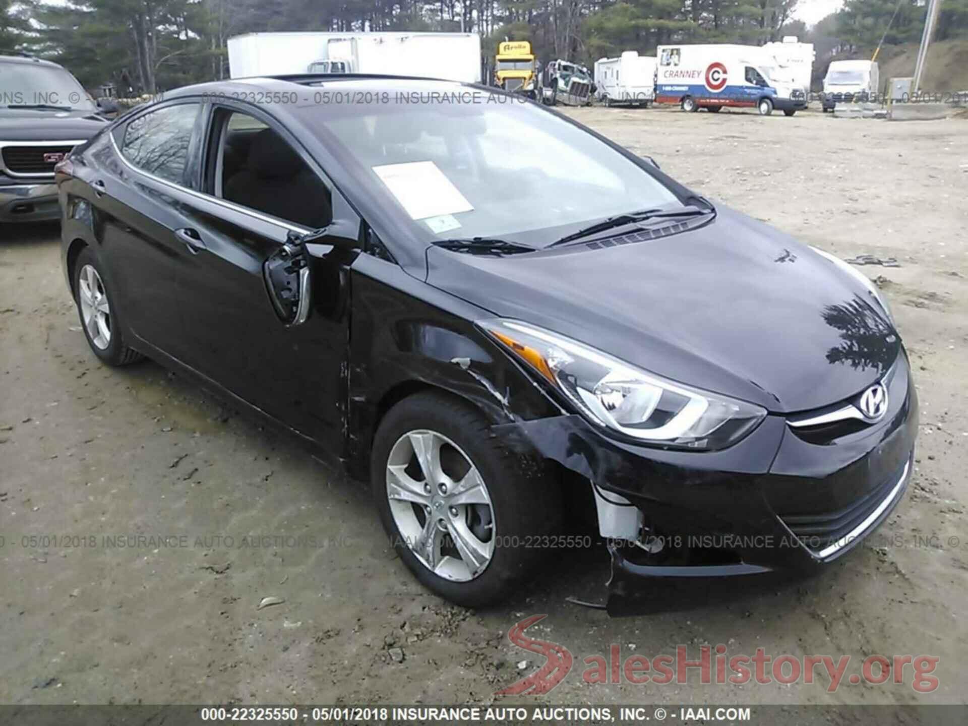 KMHDH4AE4GU575809 2016 Hyundai Elantra