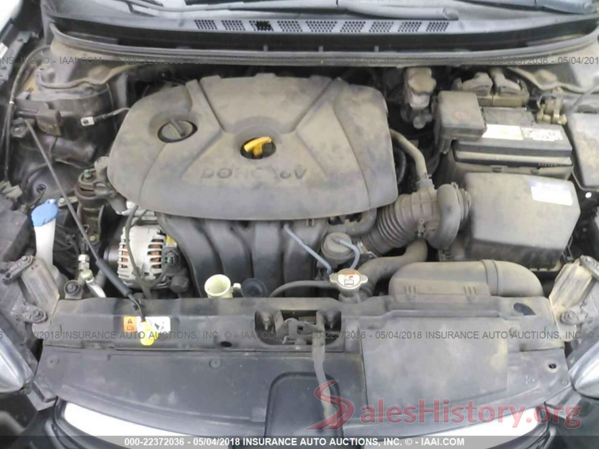 KMHDH4AE8DU666772 2013 Hyundai Elantra